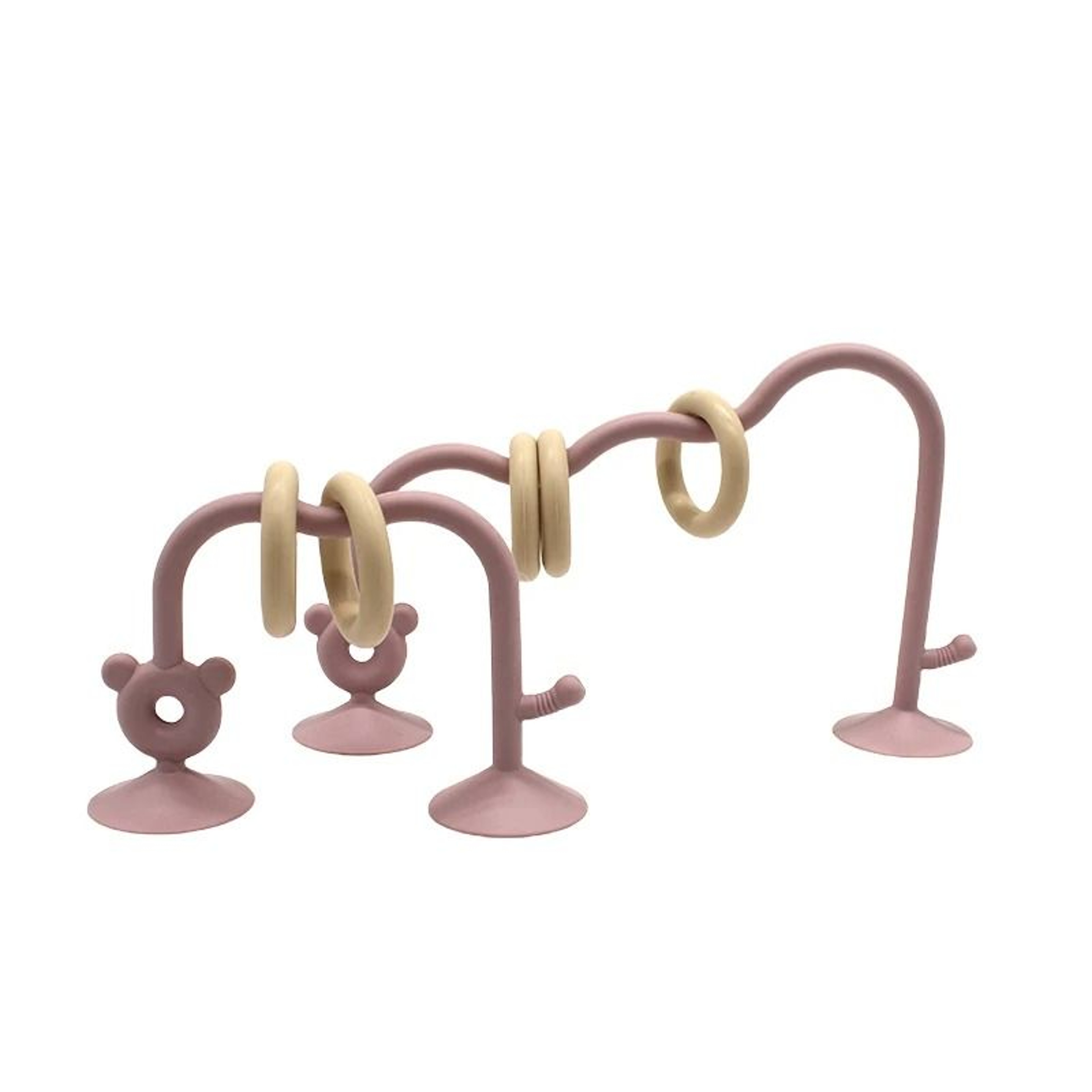 Industrial Silicone Suction Maze  HighFidelity Montessori Bead Track  Teether 8