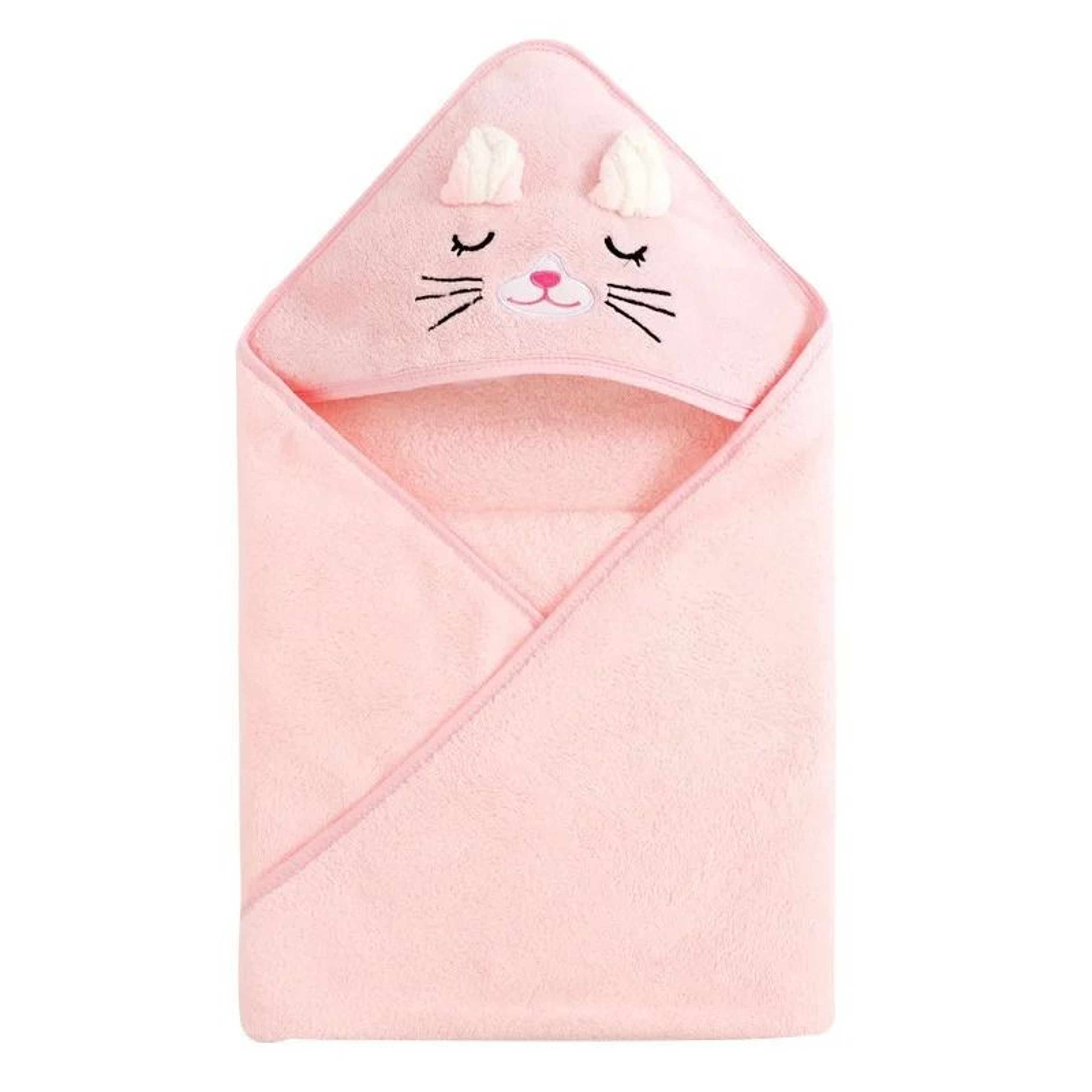 HydroKinetic Hooded Cape  Premium Coral Velvet Absorbent Bath Towel For Children 5