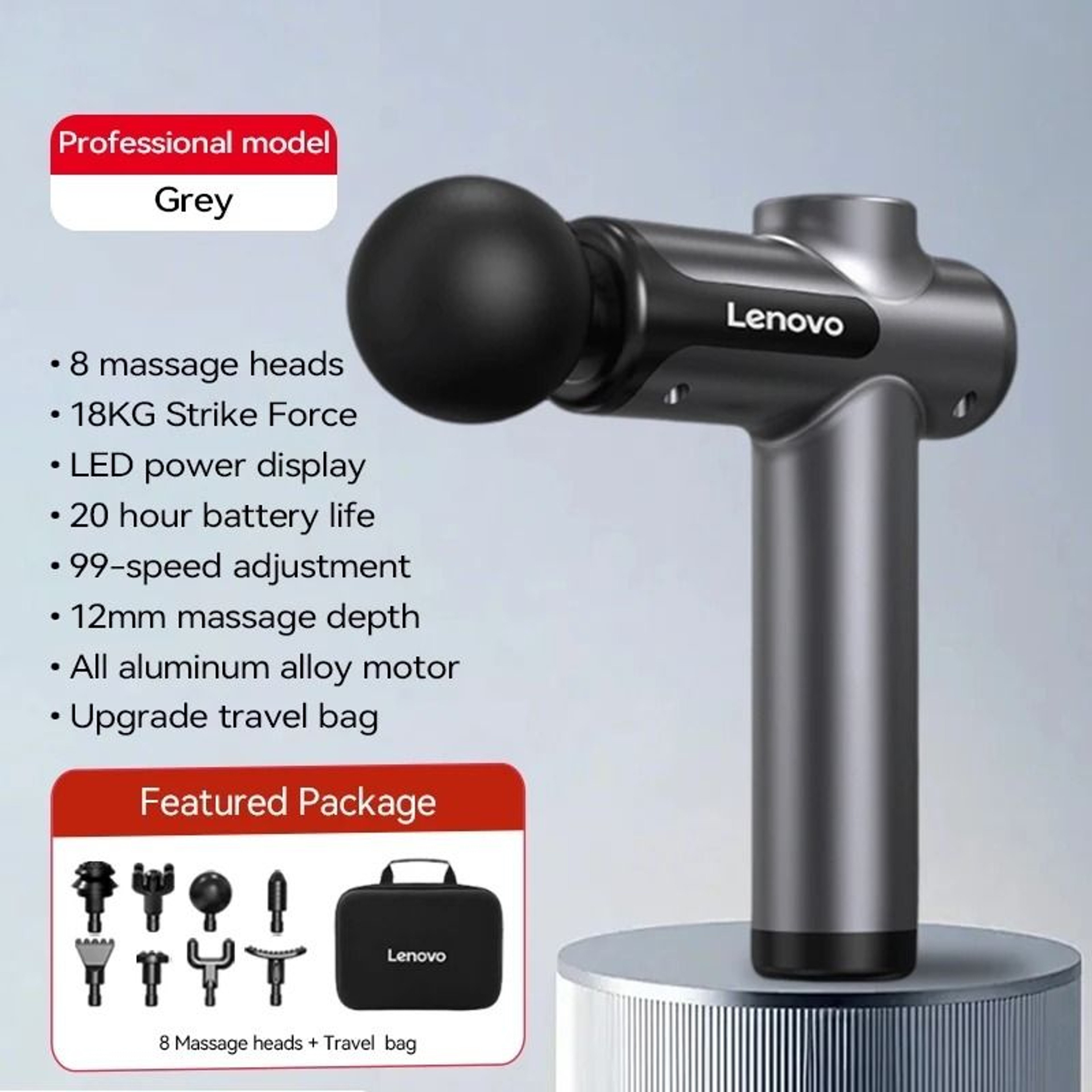 99Speed Precision Percussion Gun  Premium Wireless Deep Tissue Fascial System 6