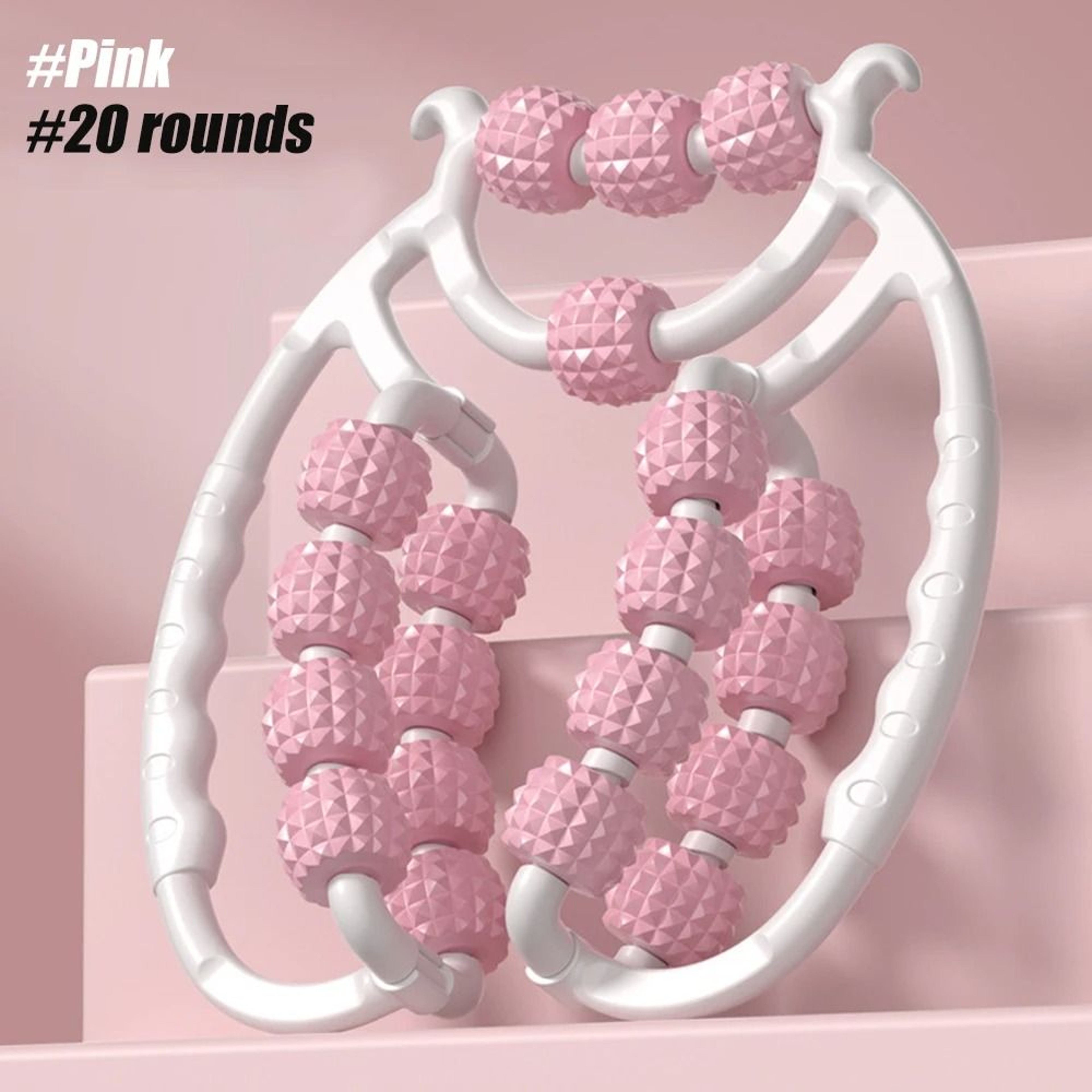 20Wheel Kinetic Muscle Roller  Premium Trigger Point Massage Stick For Arms  Elbows 6