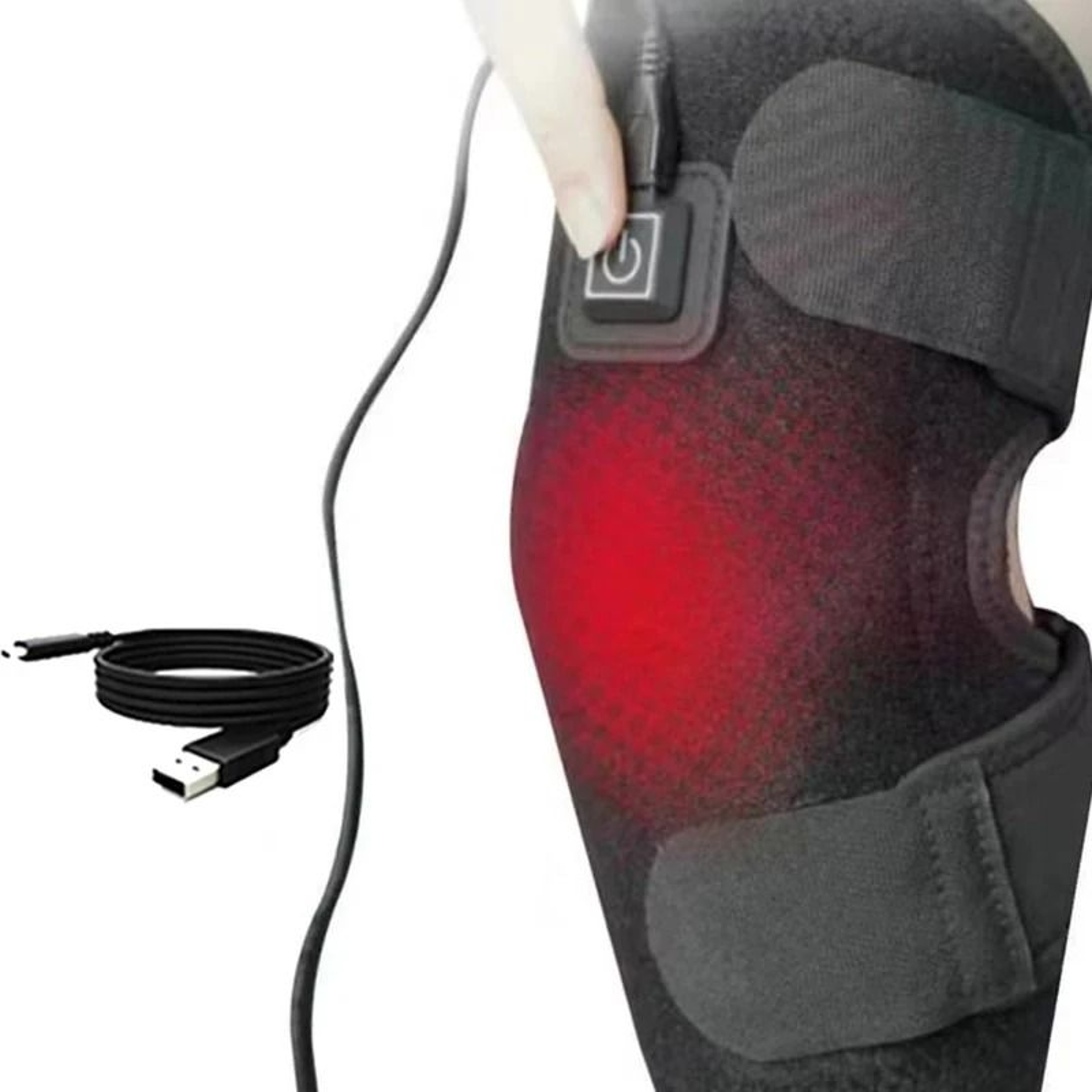 USB Electric Knee Heating System  Premium Adjustable Thermal Joint Support 0