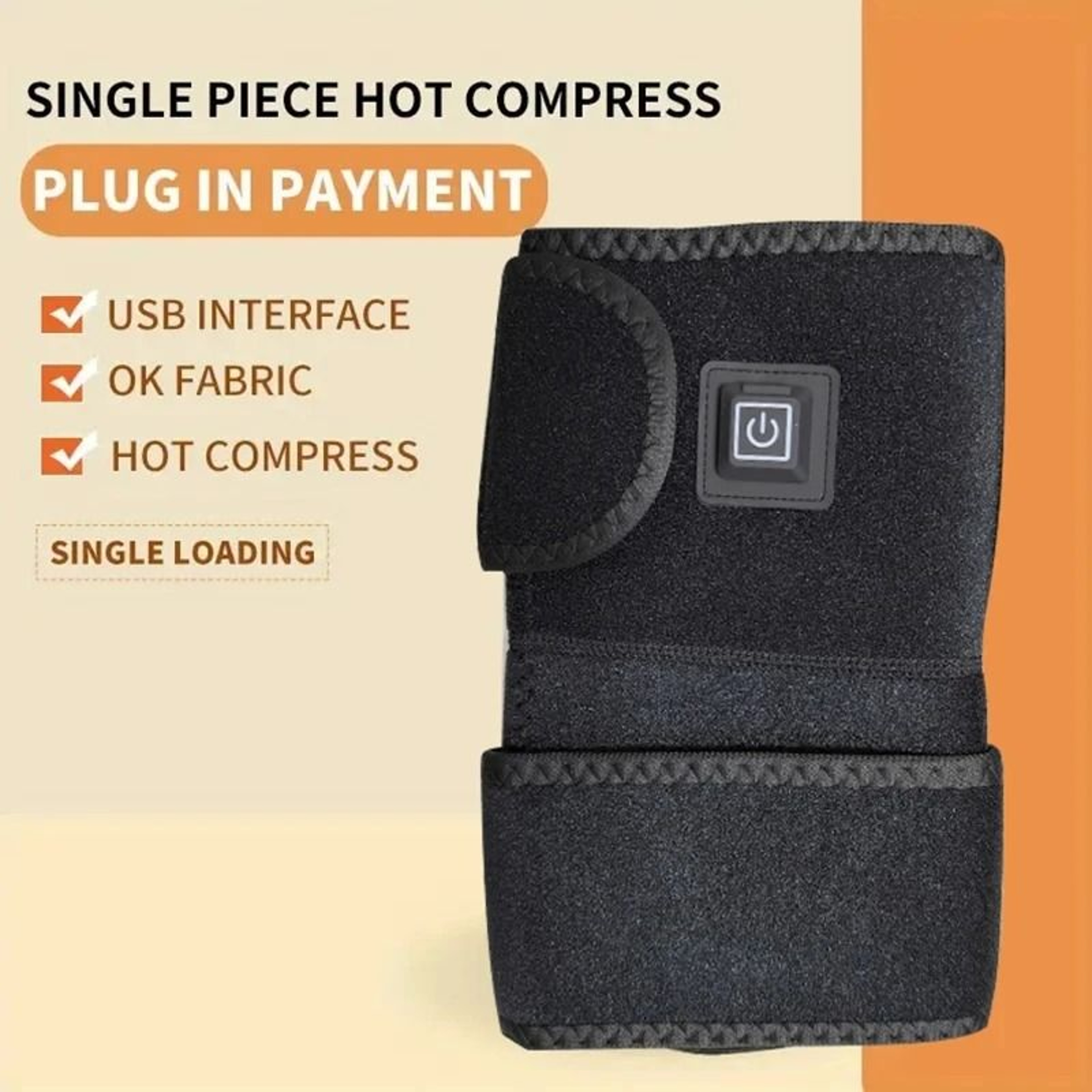 USB Electric Knee Heating System  Premium Adjustable Thermal Joint Support 6