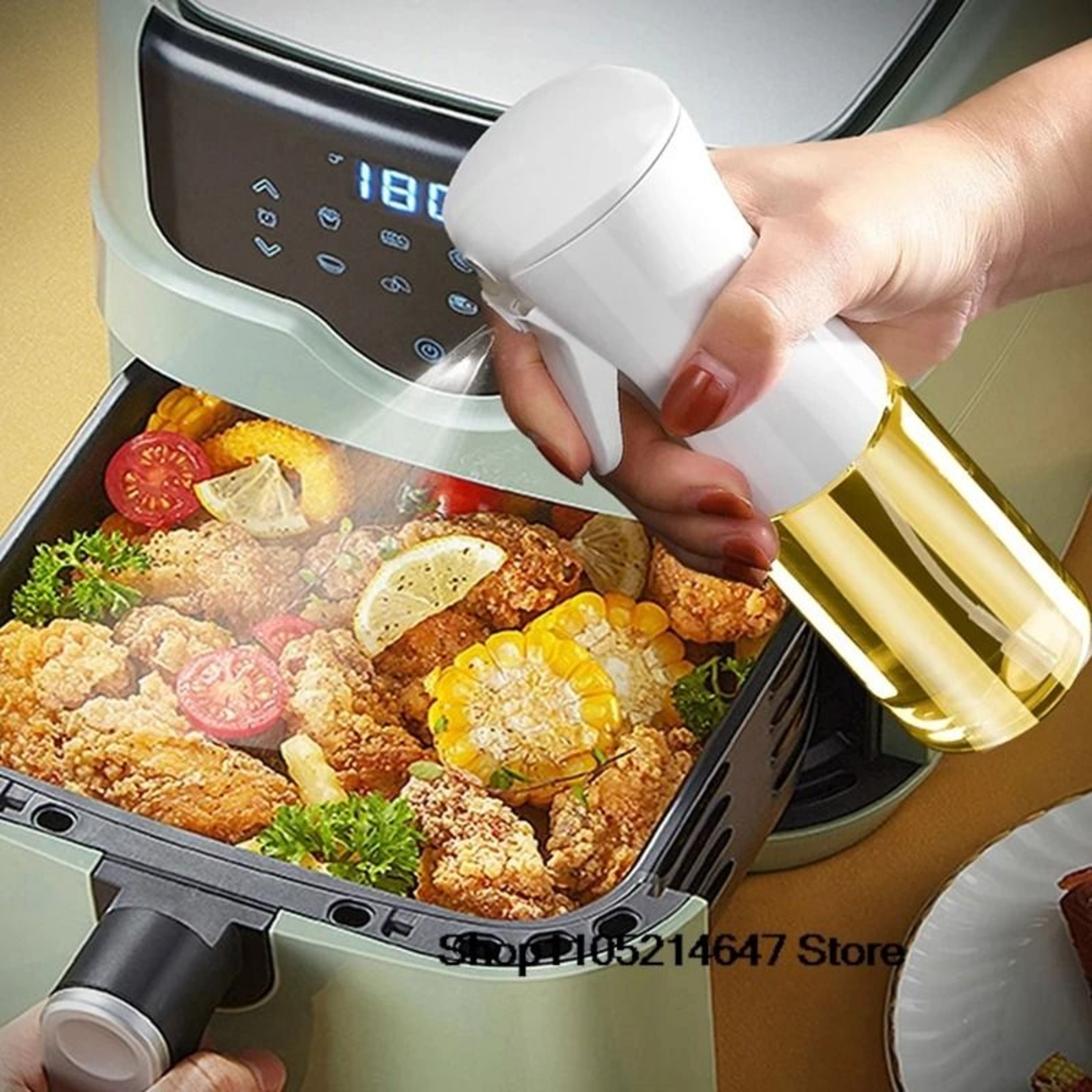 Precision Glass Oil Spray System  Premium 220ml Culinary Mist Sprayer For BBQ  Baking 1