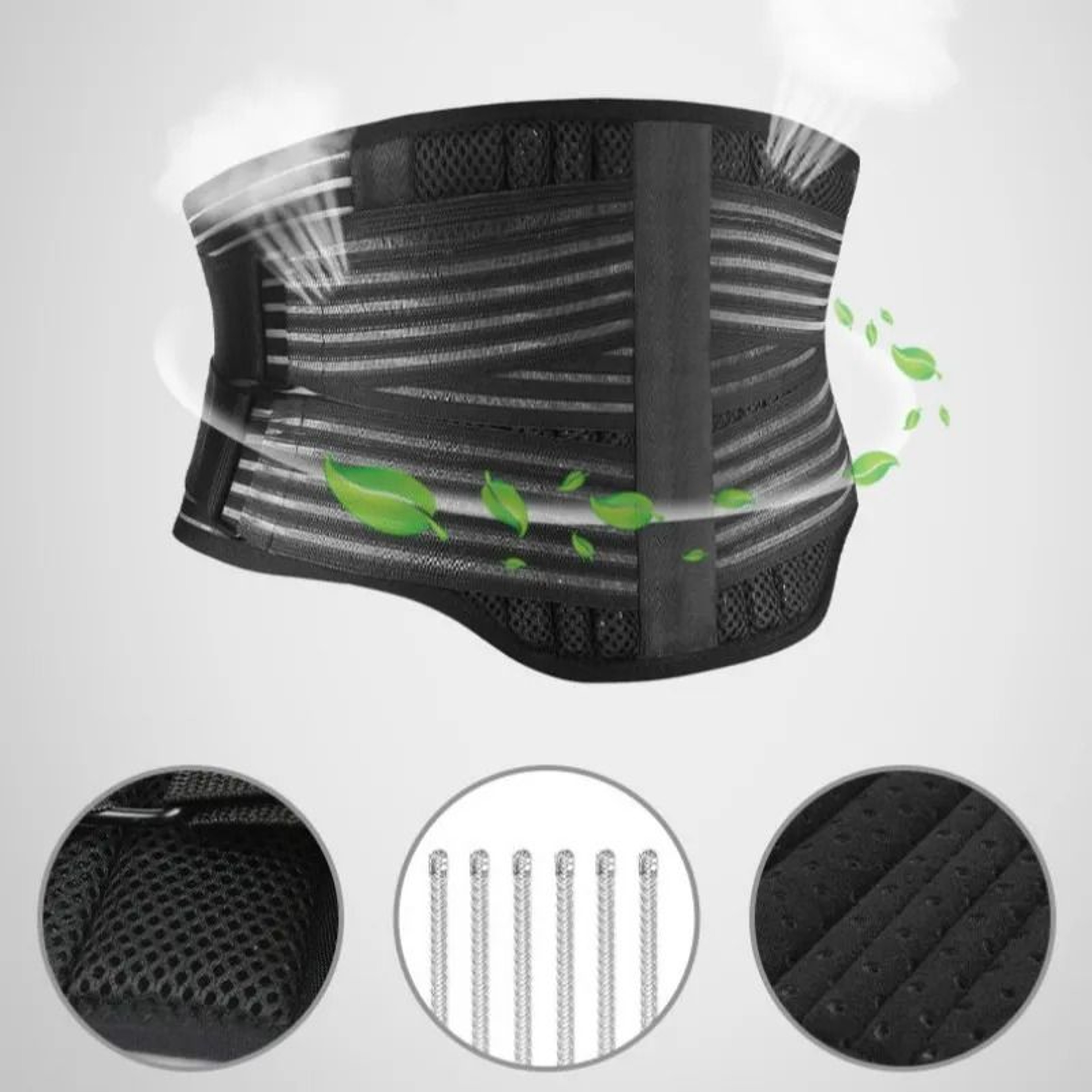 ProLumbar Orthopedic System  Premium Adjustable Waist Trainer  Spinal Support Brace 4
