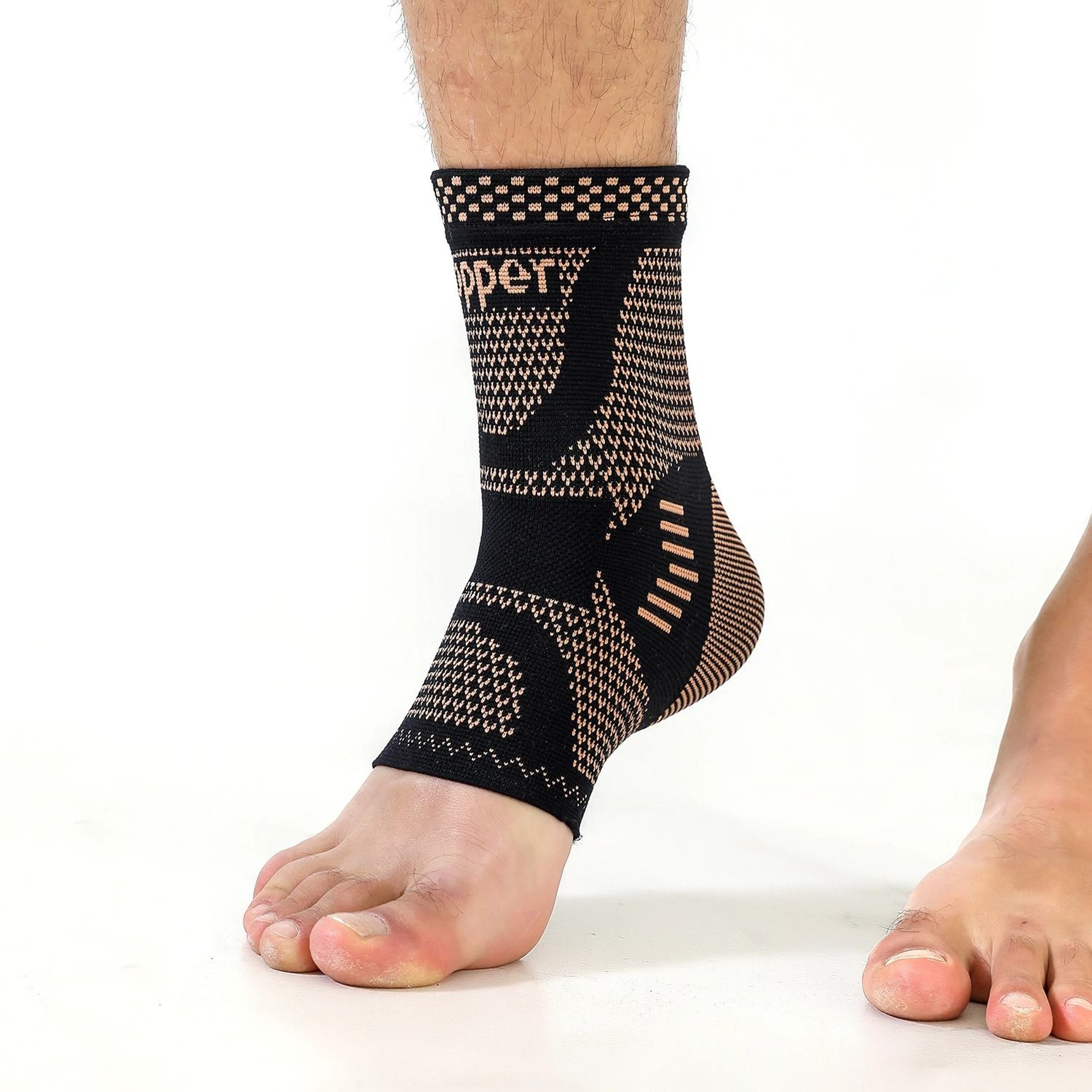 CopperInfused AeroCompression System  Premium Recovery Ankle Support Sleeve 3