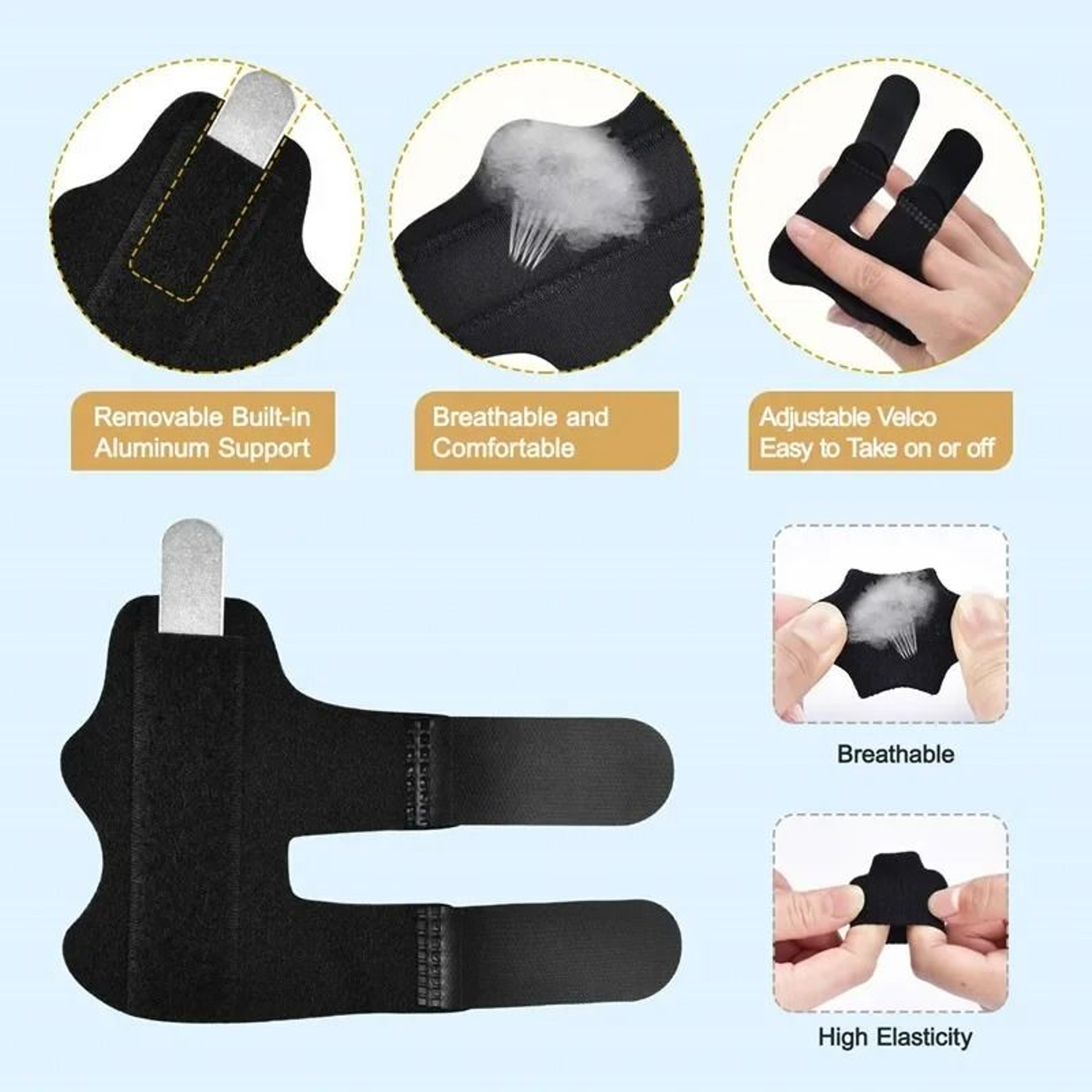 Precision Digital Recovery System  Premium Trigger Finger Splint  Immobilizer Brace 1