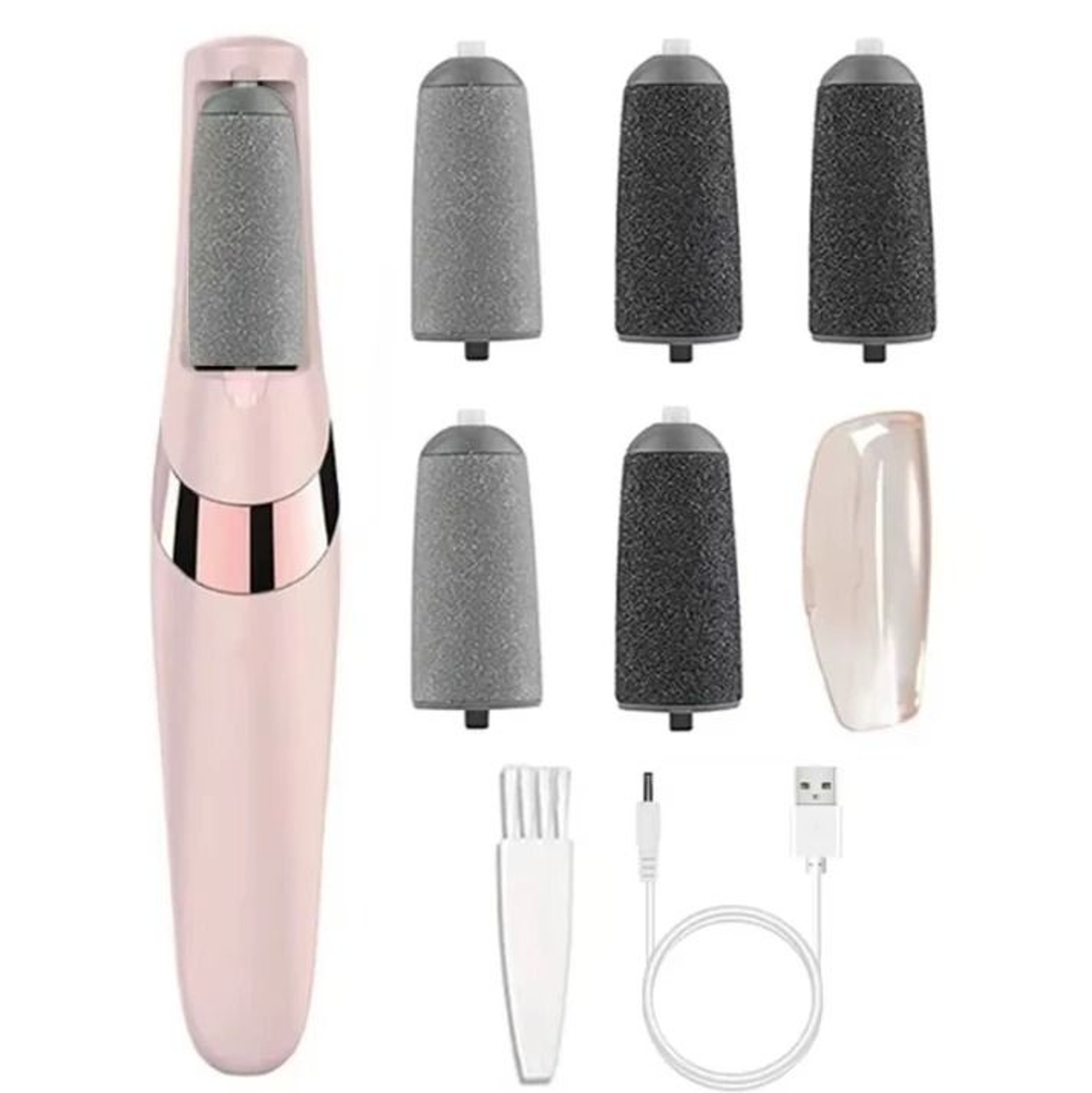 AeroBuff Dermal Restoration System Premium Electric Foot Grinder And Callus Remover 8