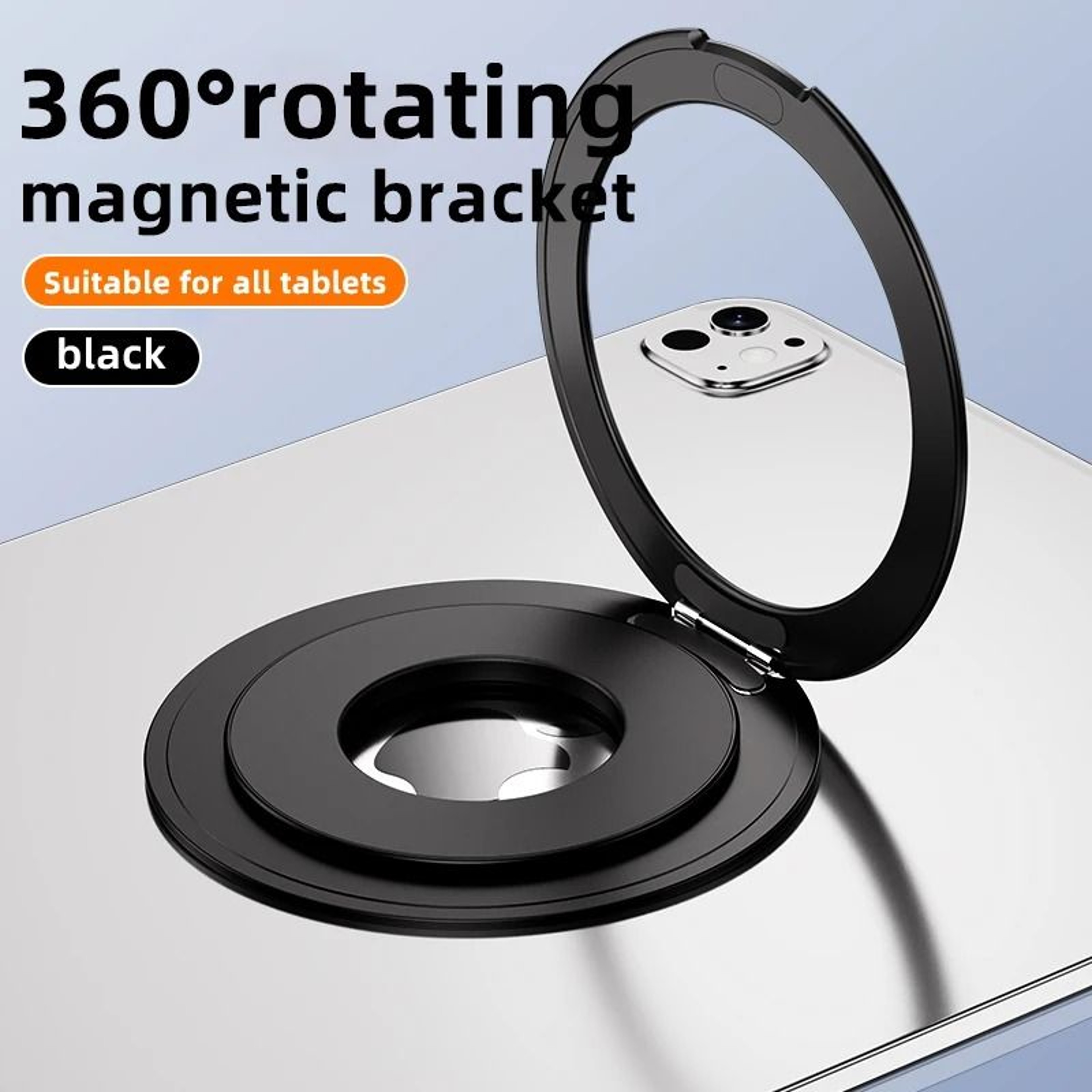360 Rotating Magnetic Tablet Mount And Universal HighPerformance Metal Bracket Stand 6