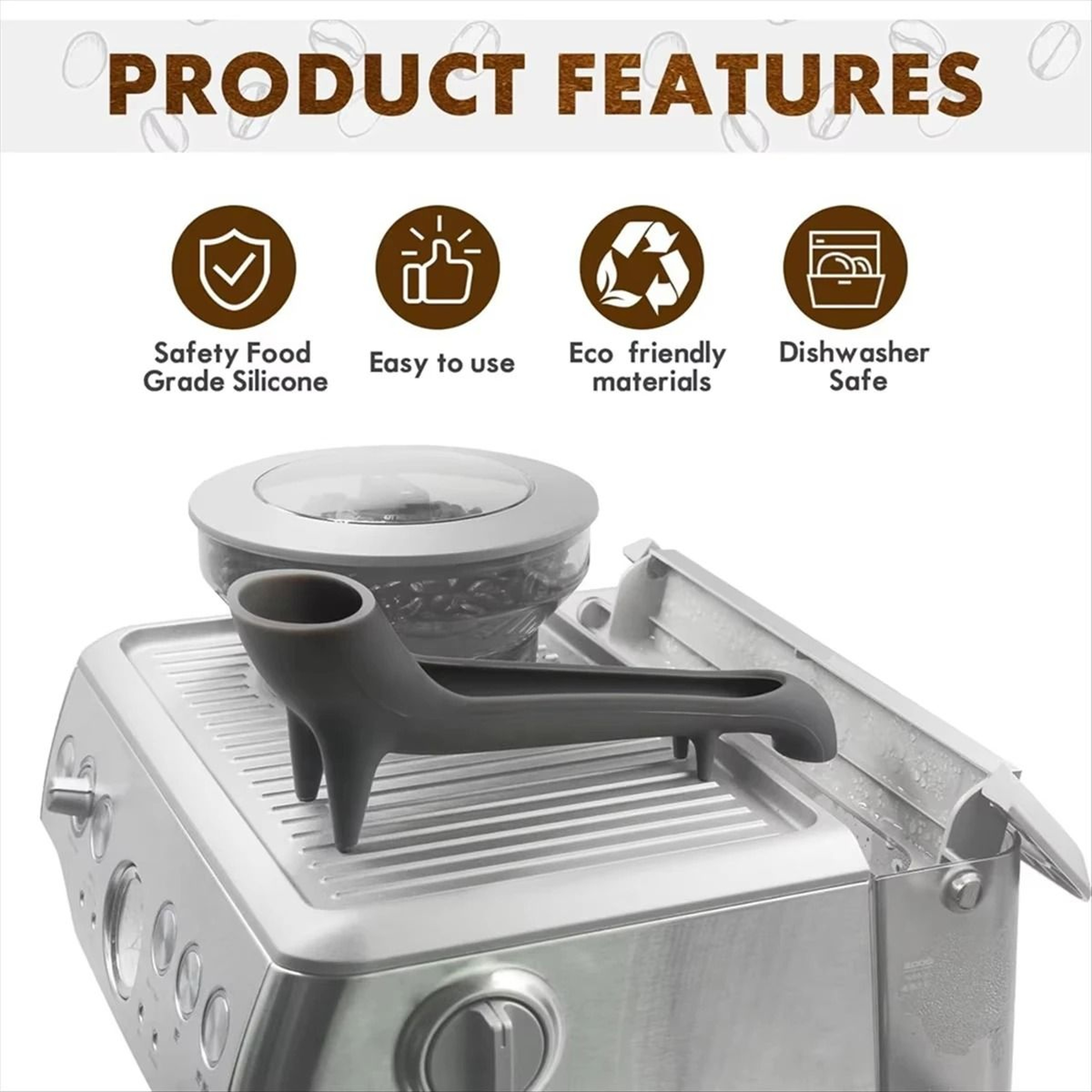 Espresso Machine Water Tank Funnel And HighFlow Quick Access Coffee Machine Accessory 0