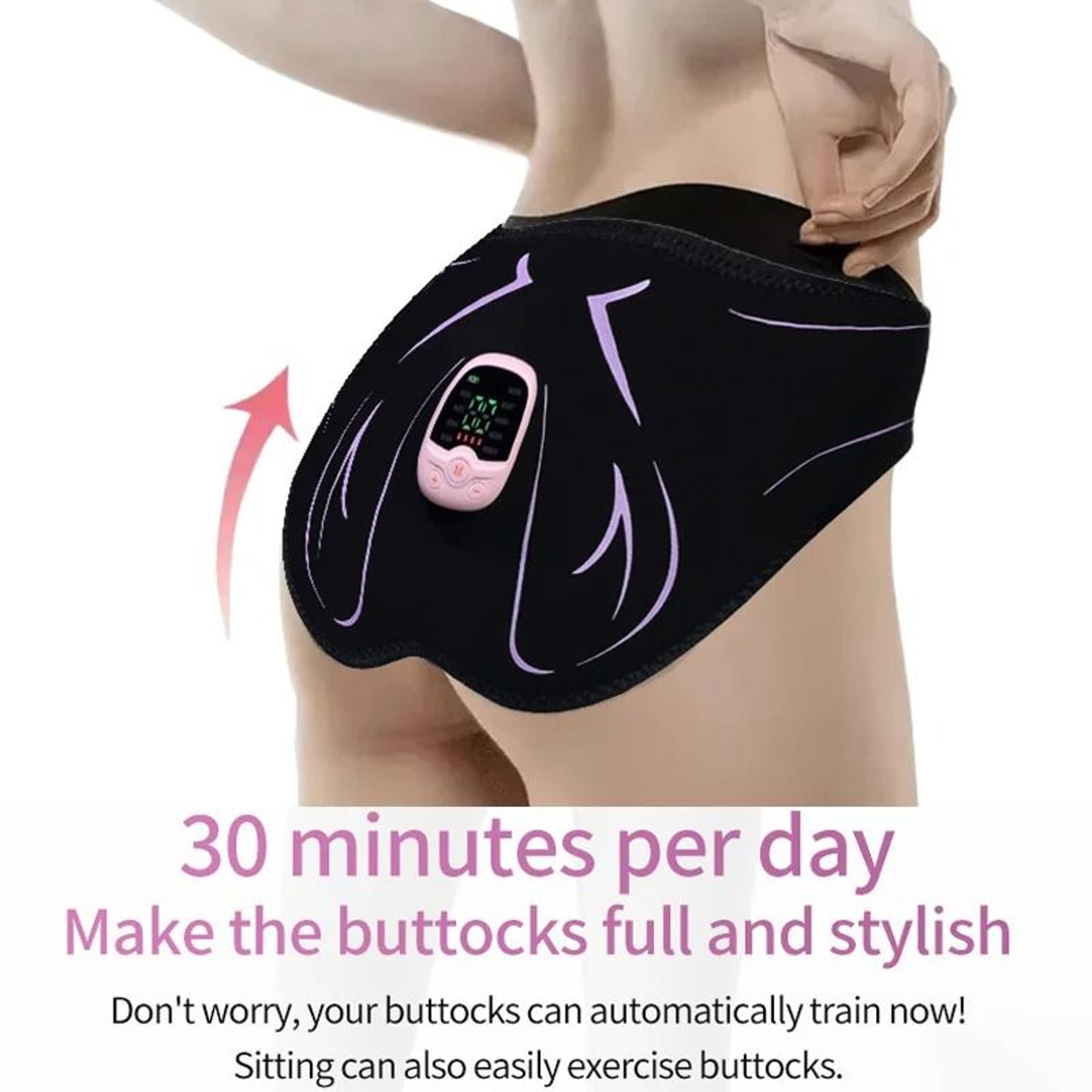Electric EMS Hips Trainer And HighPerformance Buttocks Lifting Muscle Stimulator 4