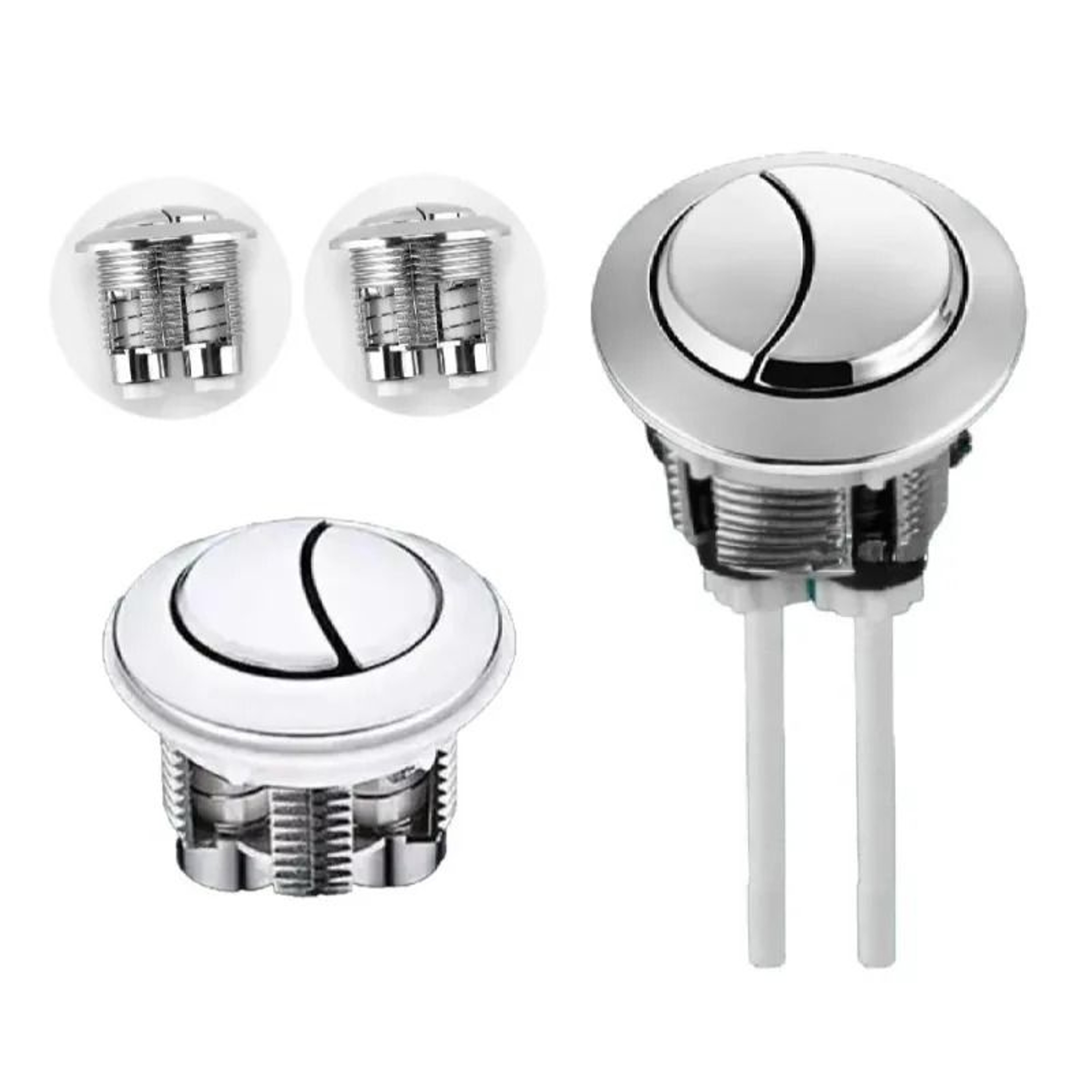 38mm Toilet Cistern Button Replacement And HighPerformance Adjustable Flush Switch 0