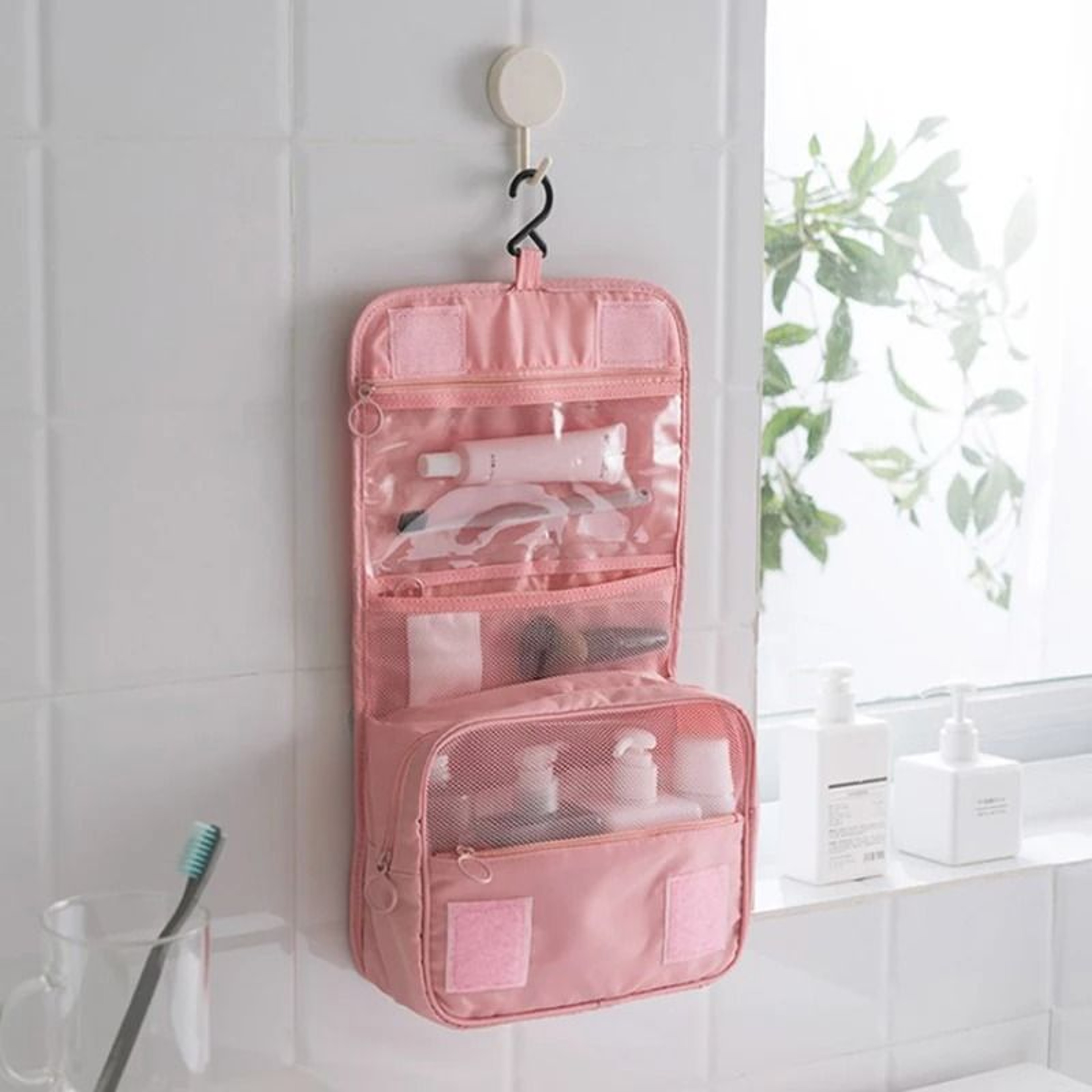 MultiFunctional Hanging Toiletry Bag And HighPerformance Travel Organization Architecture 3