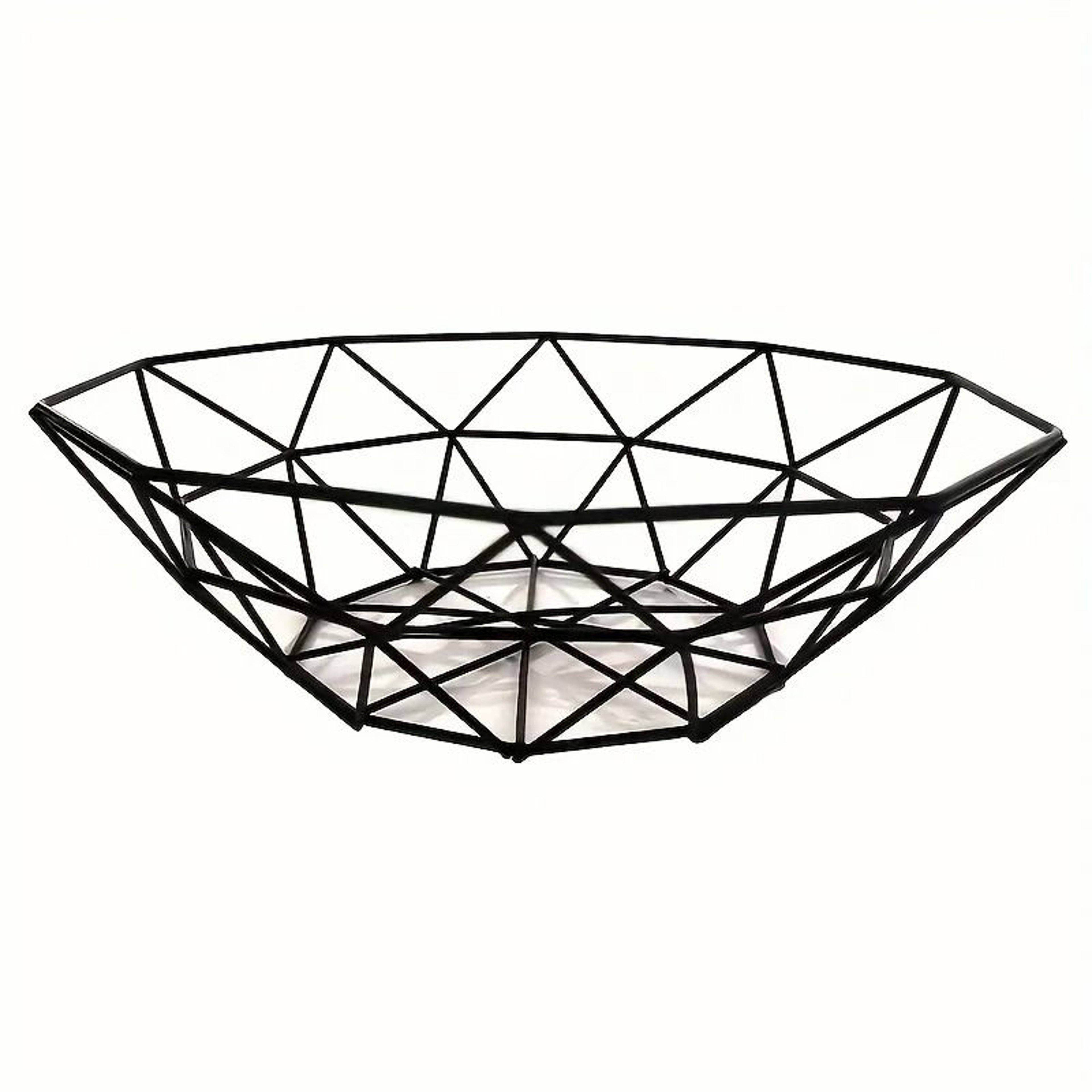 Geometric Iron Wire Fruit Bowl And HighPerformance Countertop Organization Architecture 6