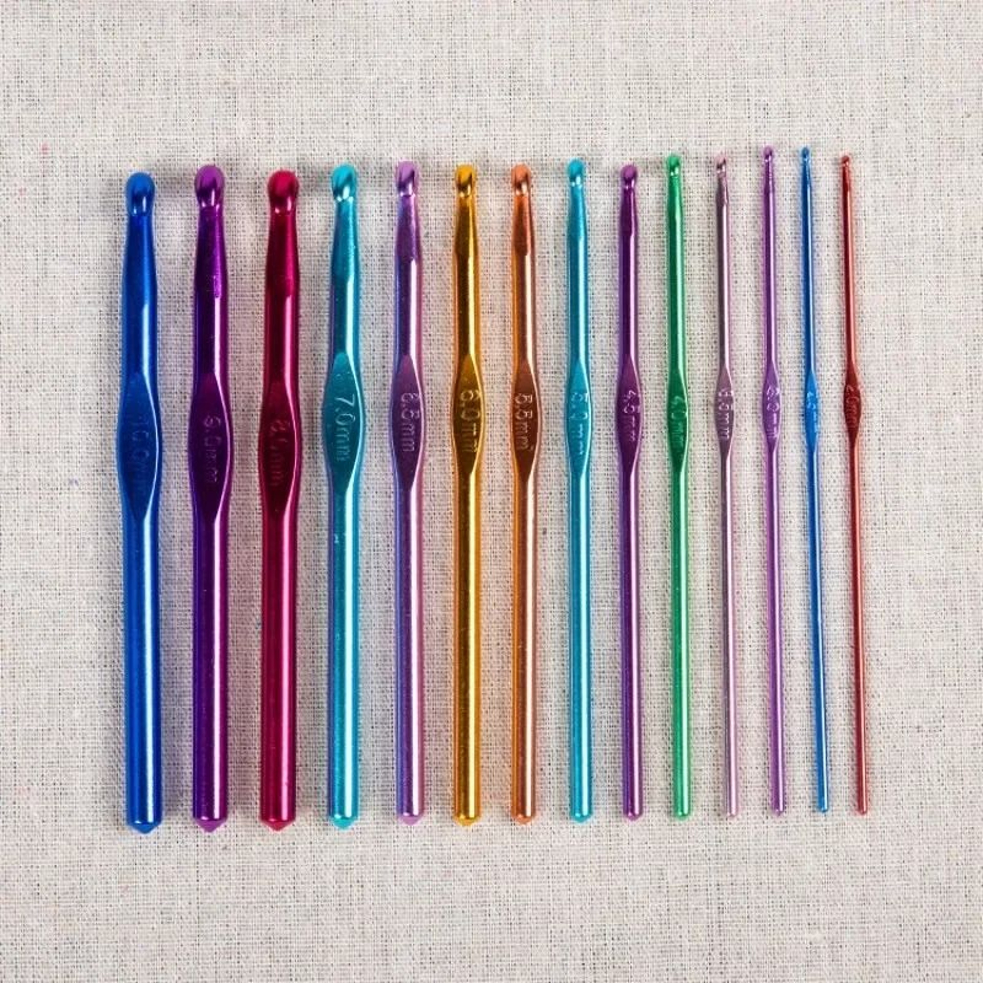 14Piece Aluminum Crochet Set And HighPerformance Yarn Craft Architecture 6