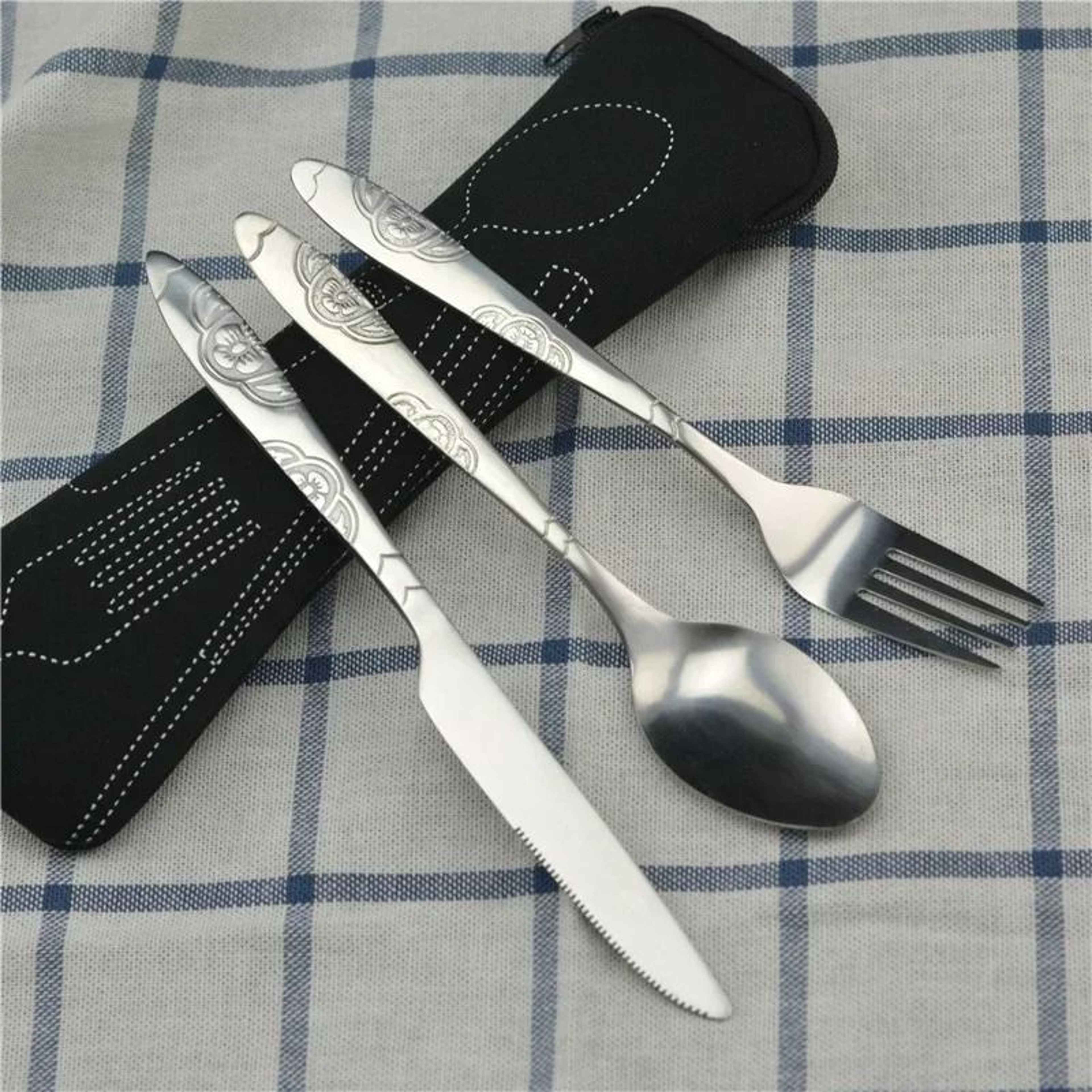 Precision Travel Camping Cutlery Set And HighPerformance Mobile Dining Architecture 6