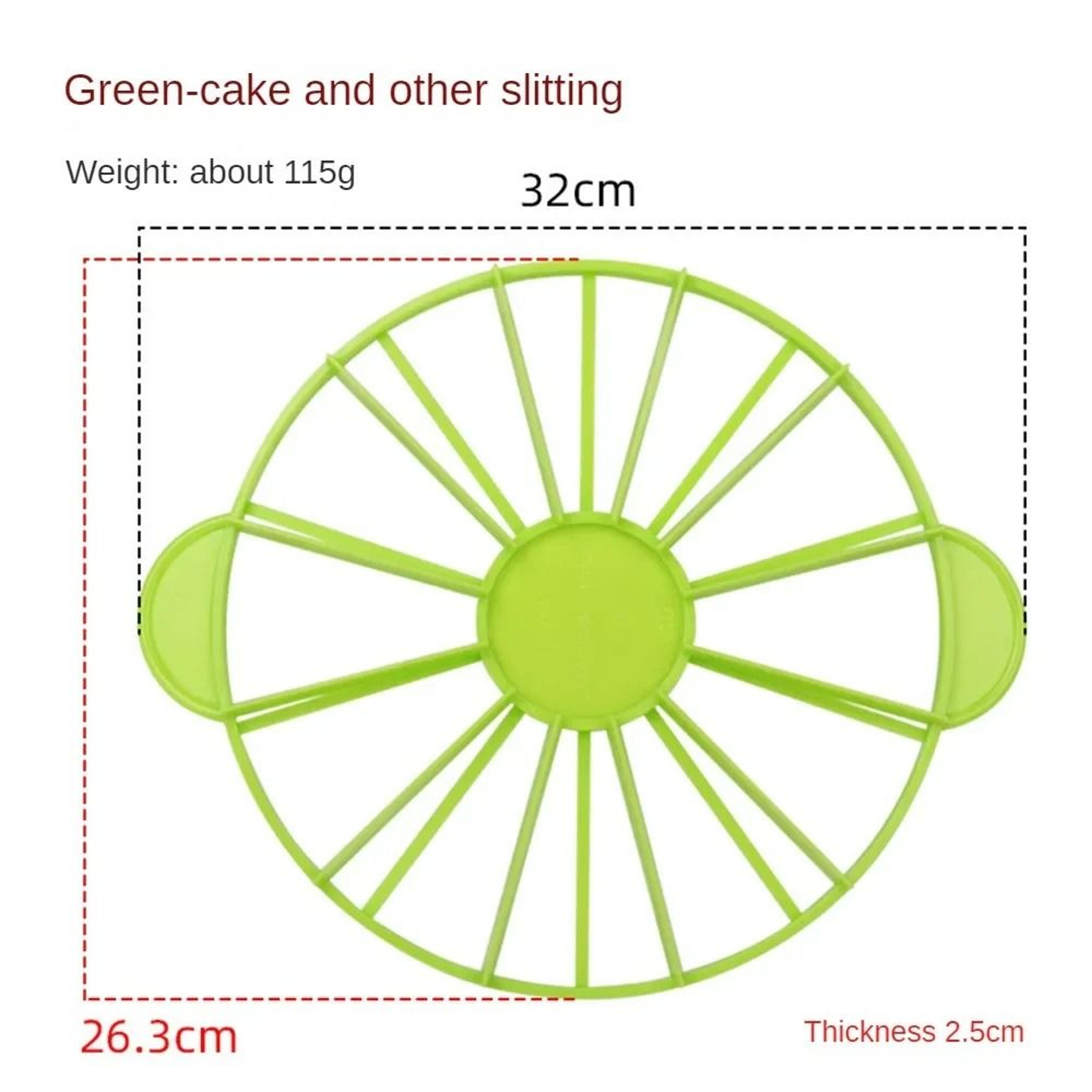Cake Equal Portion Cutter And HighPerformance Dessert Calibration Architecture 6