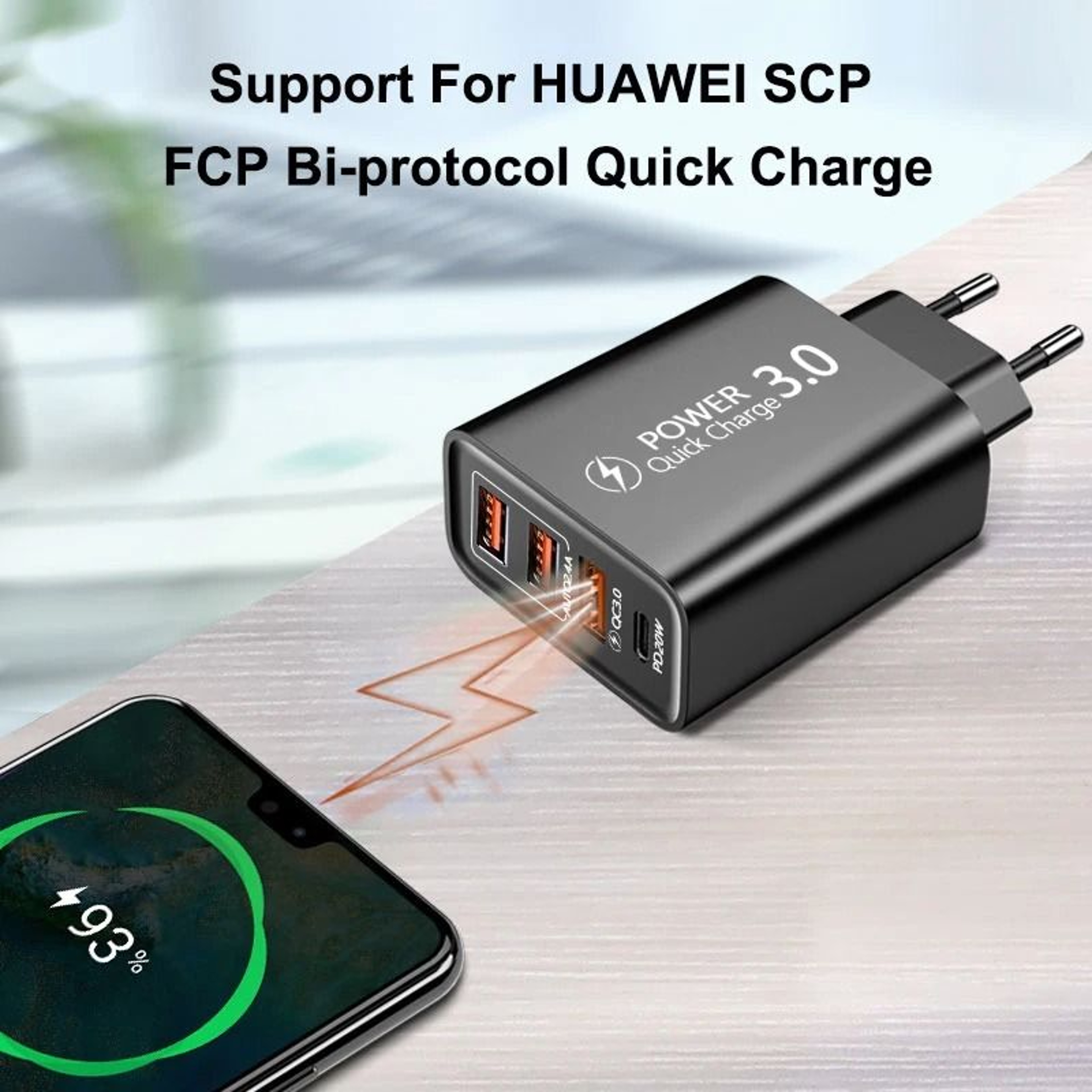 30W 5A TitaniumGrade PD SuperFlow Wall Power Architecture 1