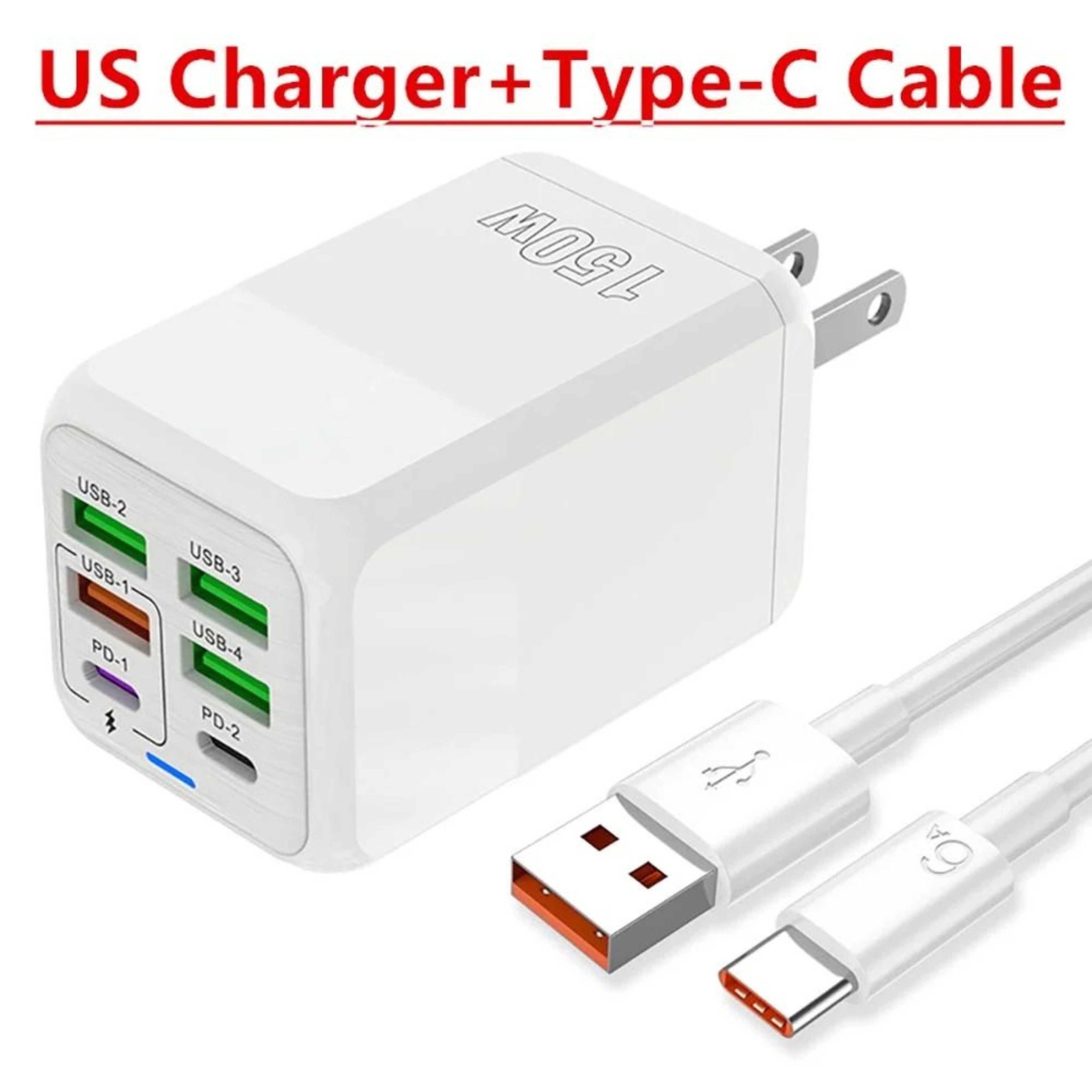 HighPower 150W 6Port MultiDevice Charging Station 14