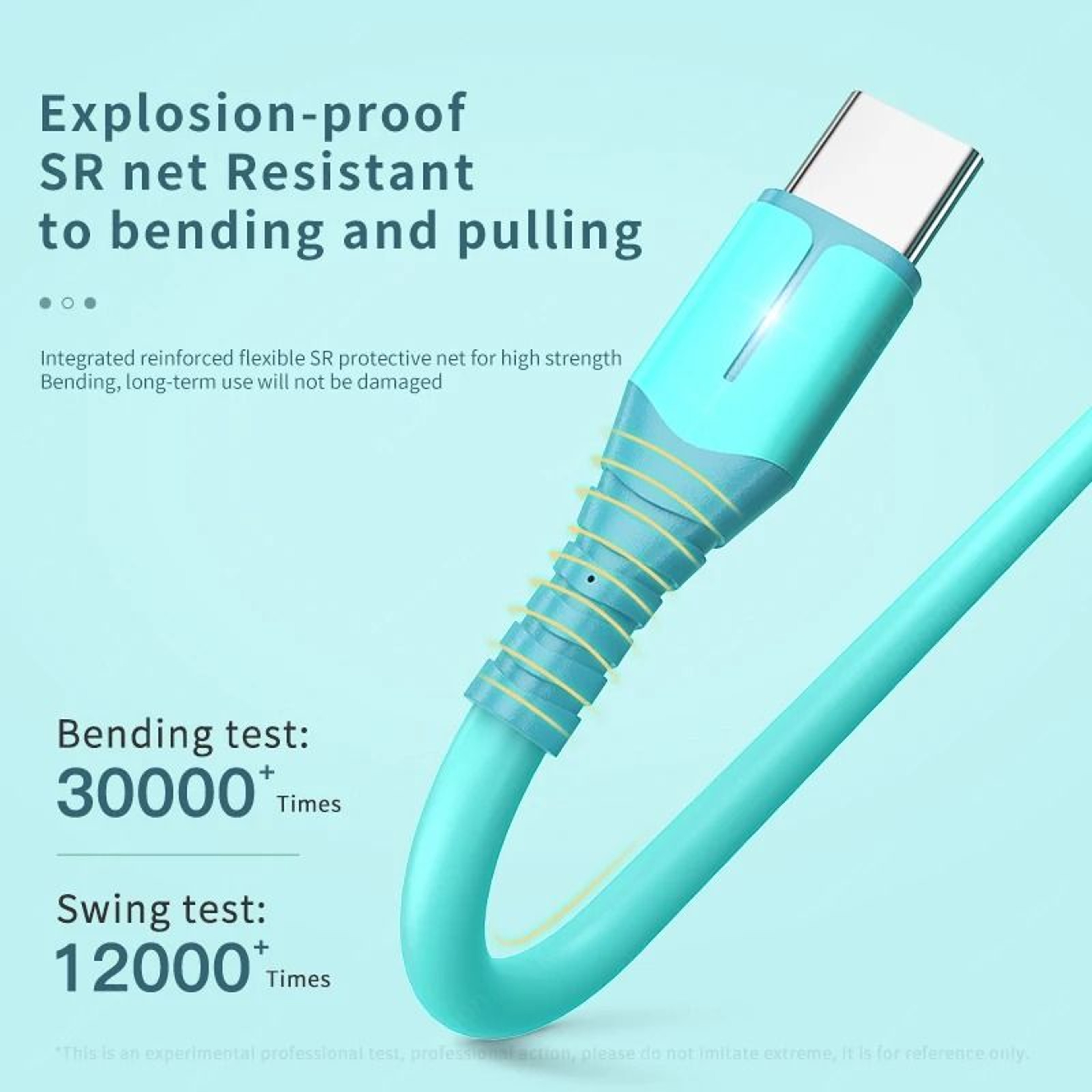 SuperSoft Liquid Silicone 5A Fast Charging USBC Cable 1