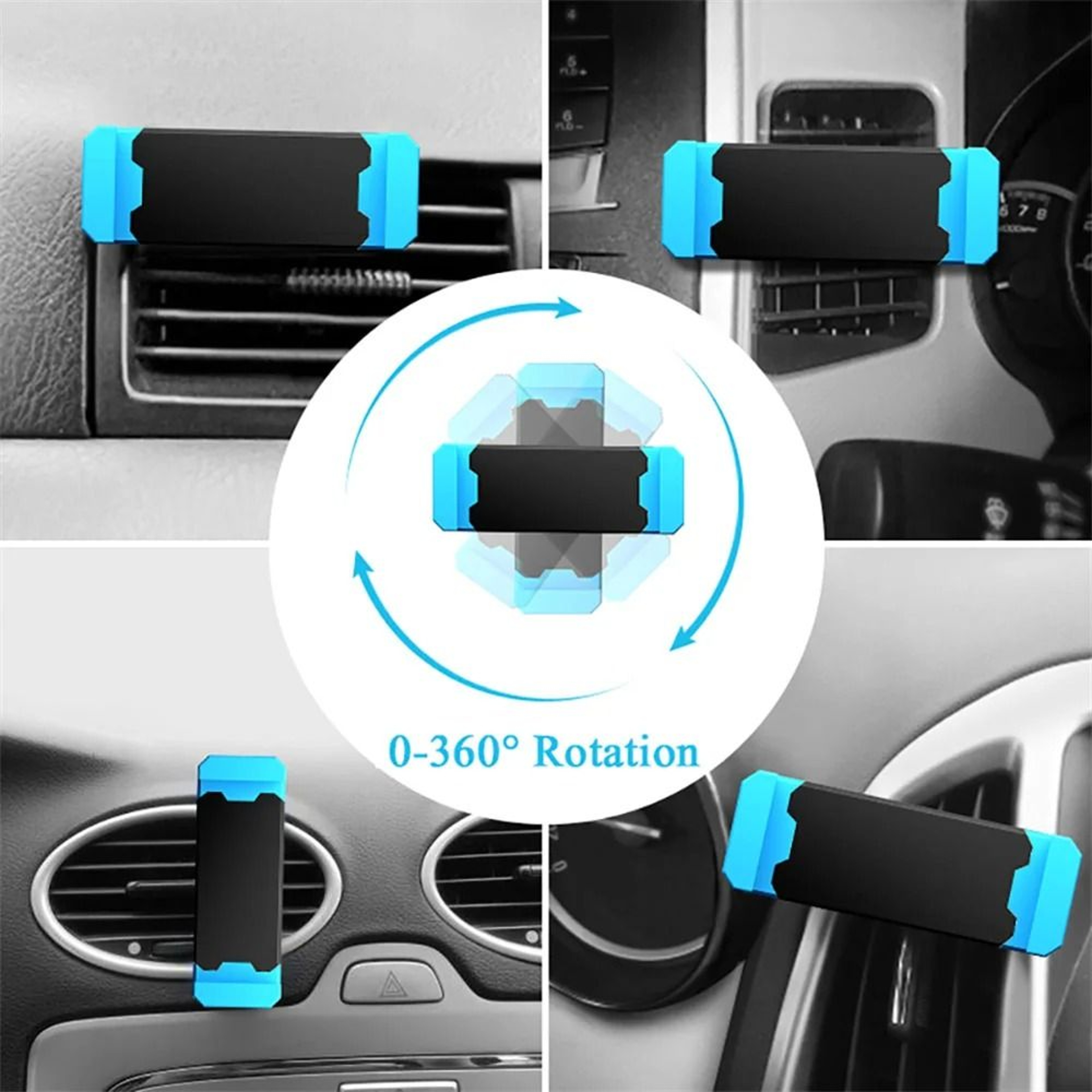 Universal 360 Rotating Car Air Vent Phone Mount 2
