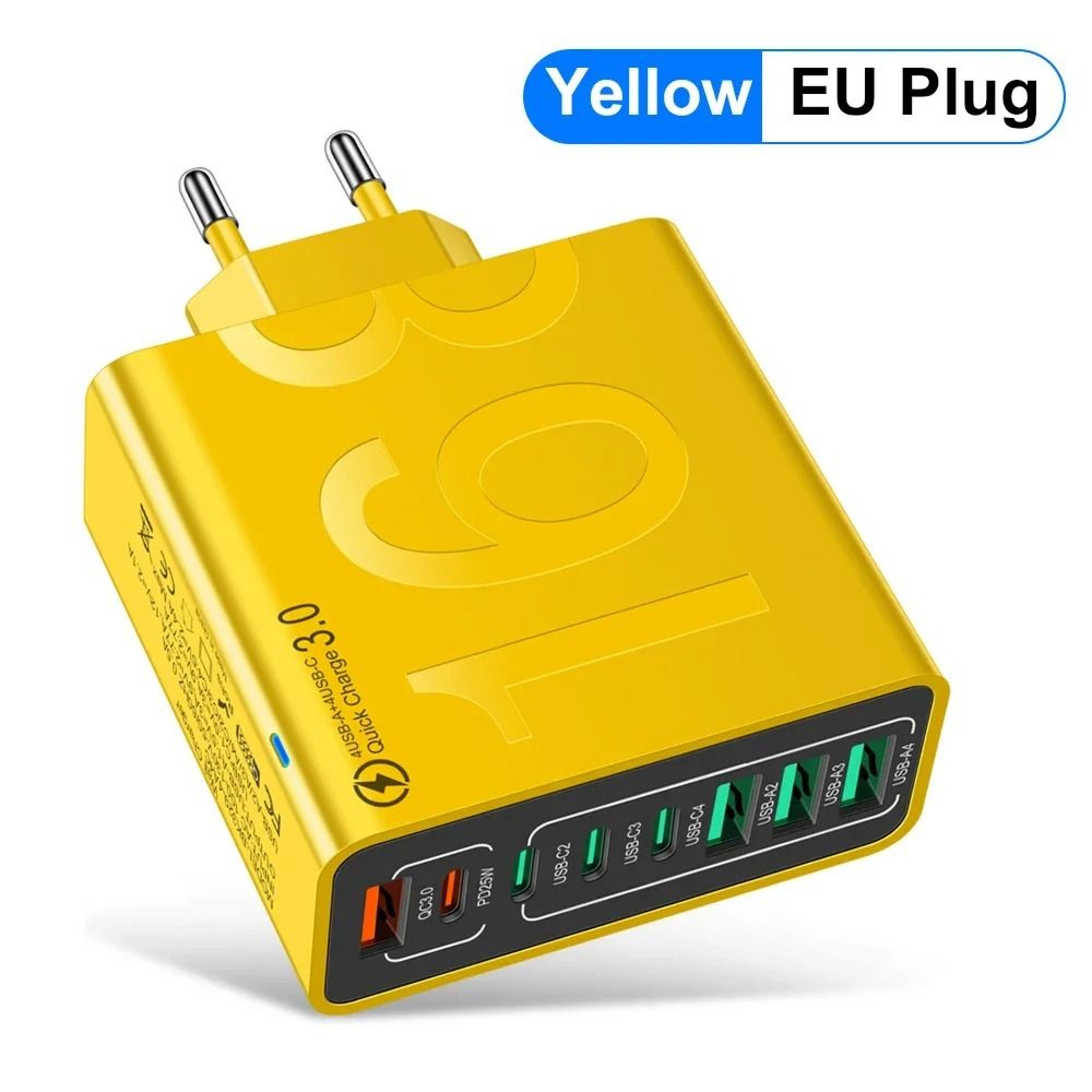 HighPerformance 150W MultiPort USBC Desktop Charging Hub 9