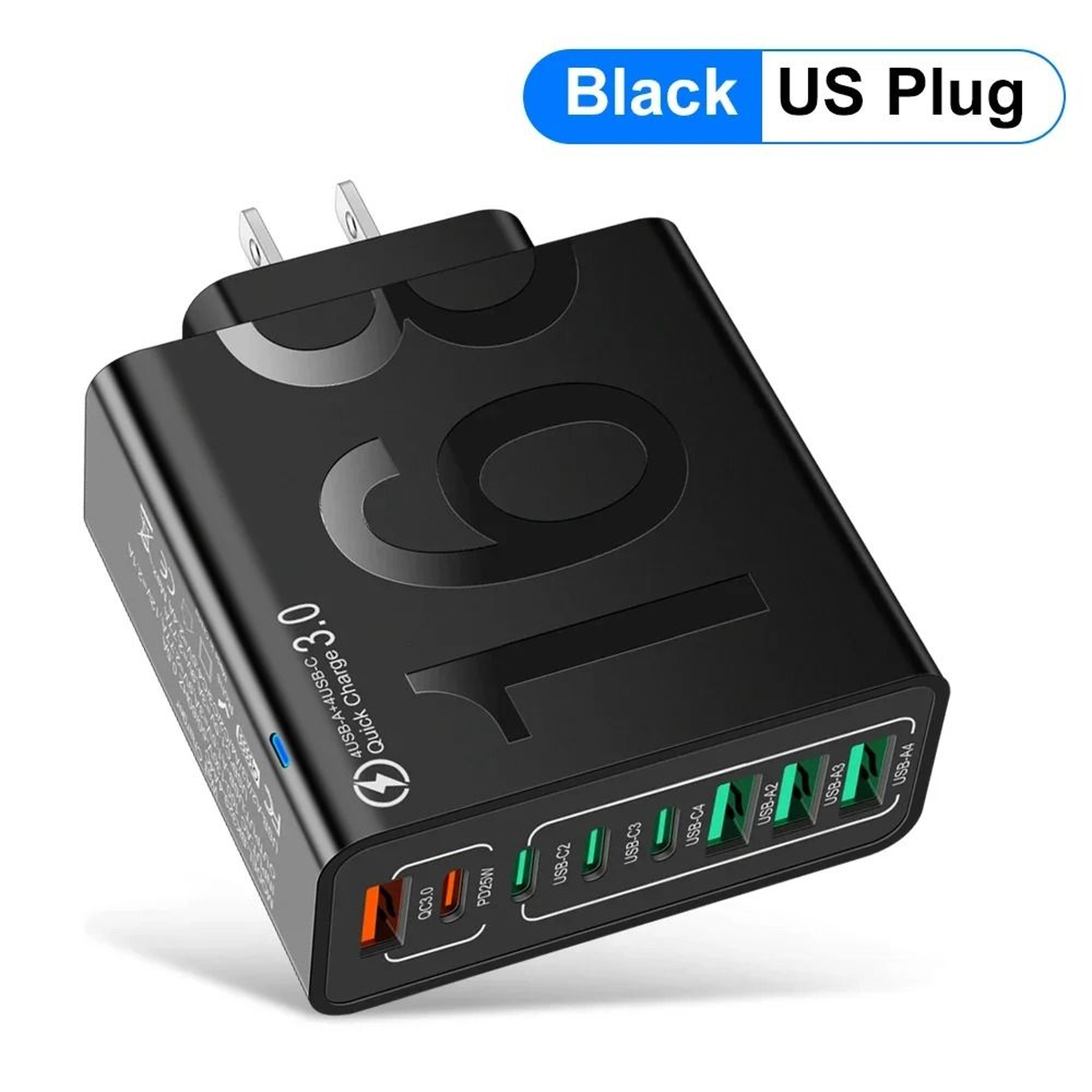 HighPerformance 150W MultiPort USBC Desktop Charging Hub 11