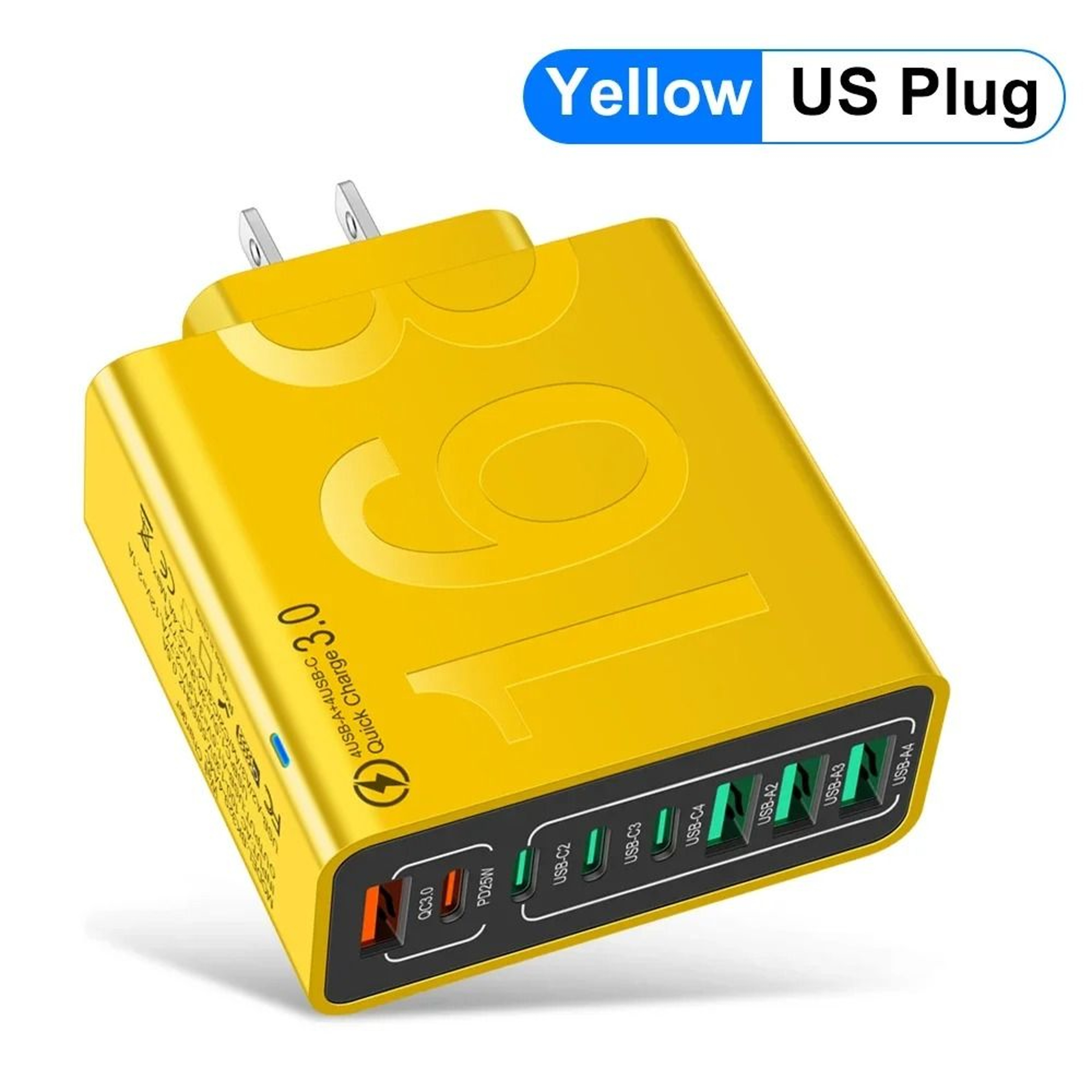 HighPerformance 150W MultiPort USBC Desktop Charging Hub 12
