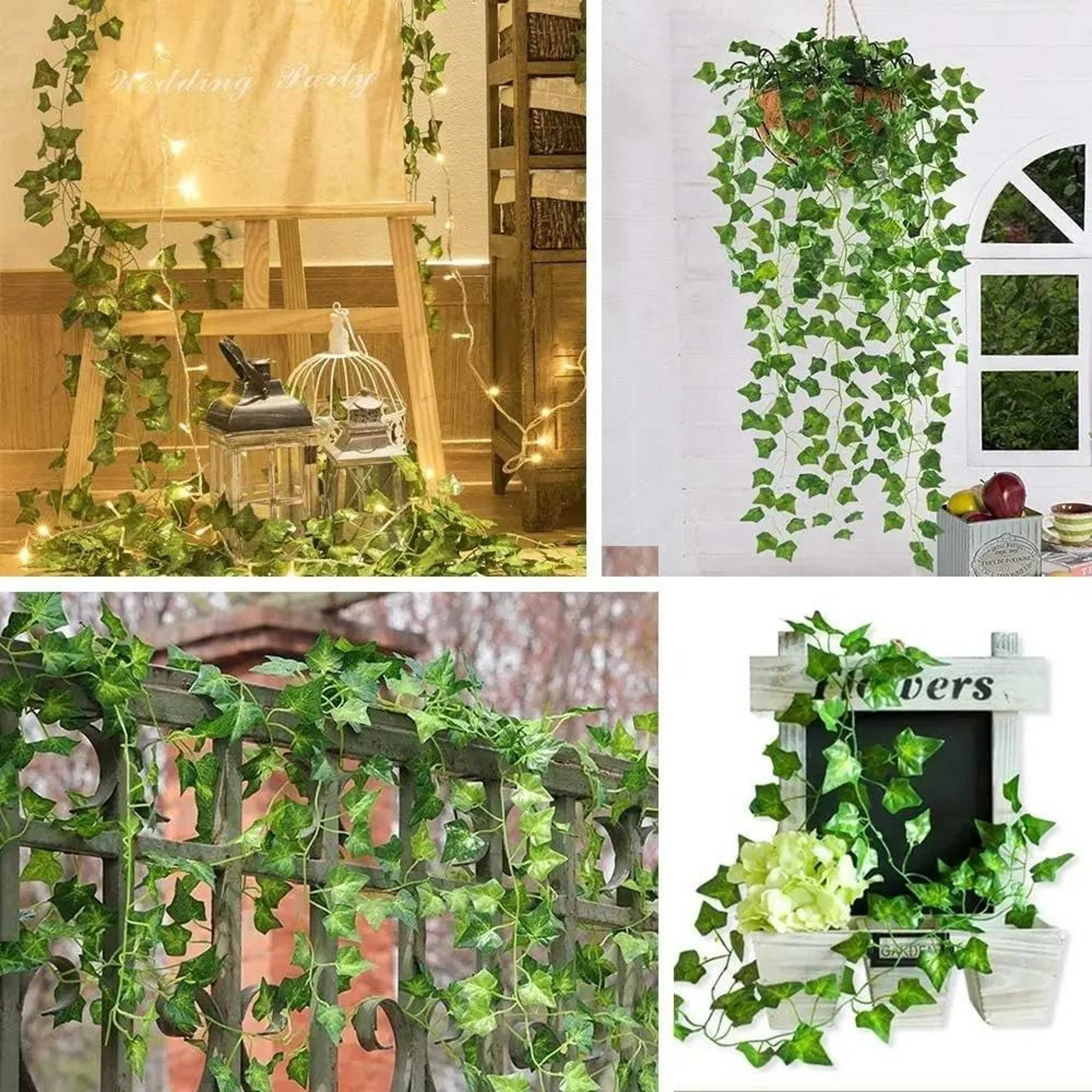 Timeless Silk Ivy Leaf Garland 3