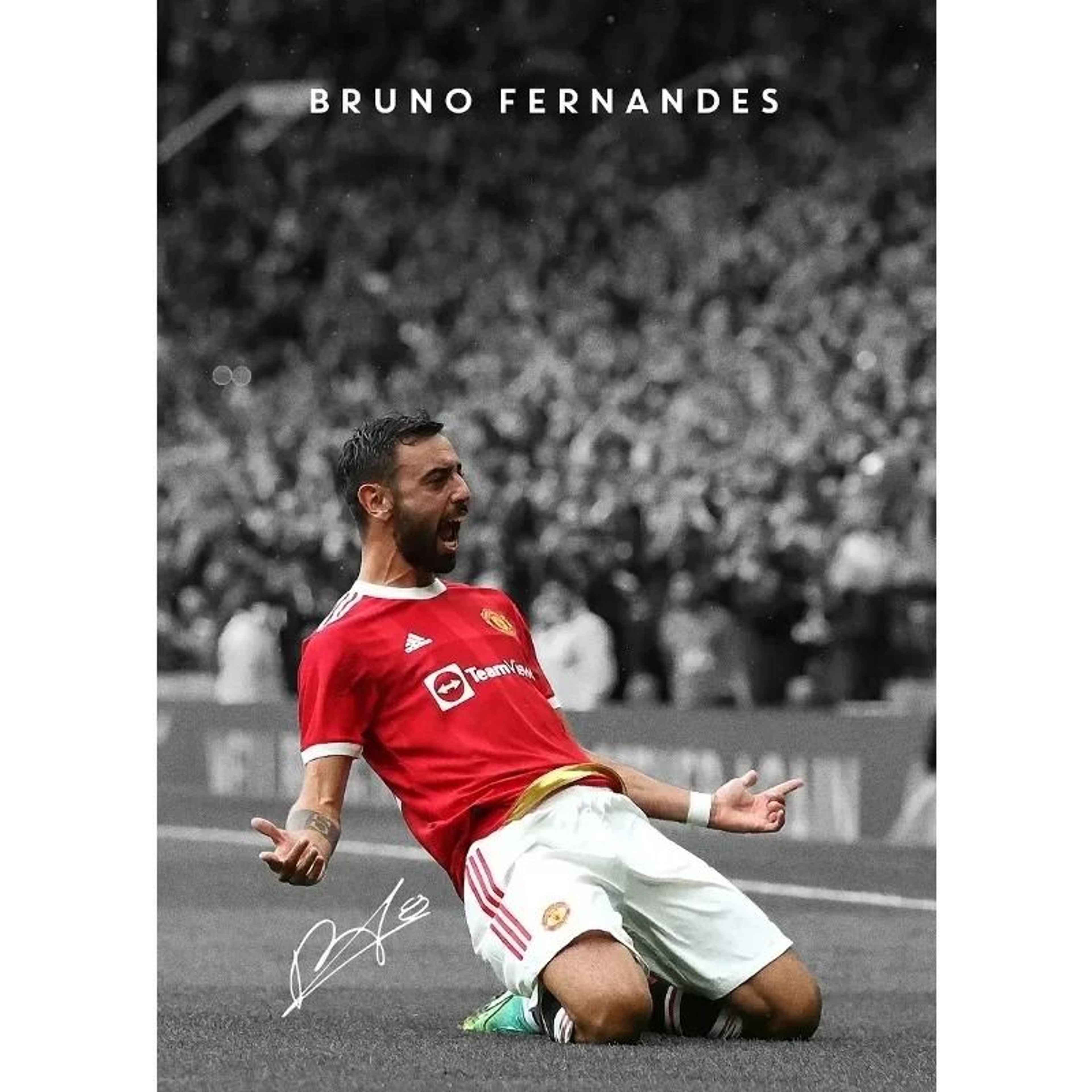 Modern Soccer Star Portrait Canvas  Football Legend Wall Art For Home Decor 14