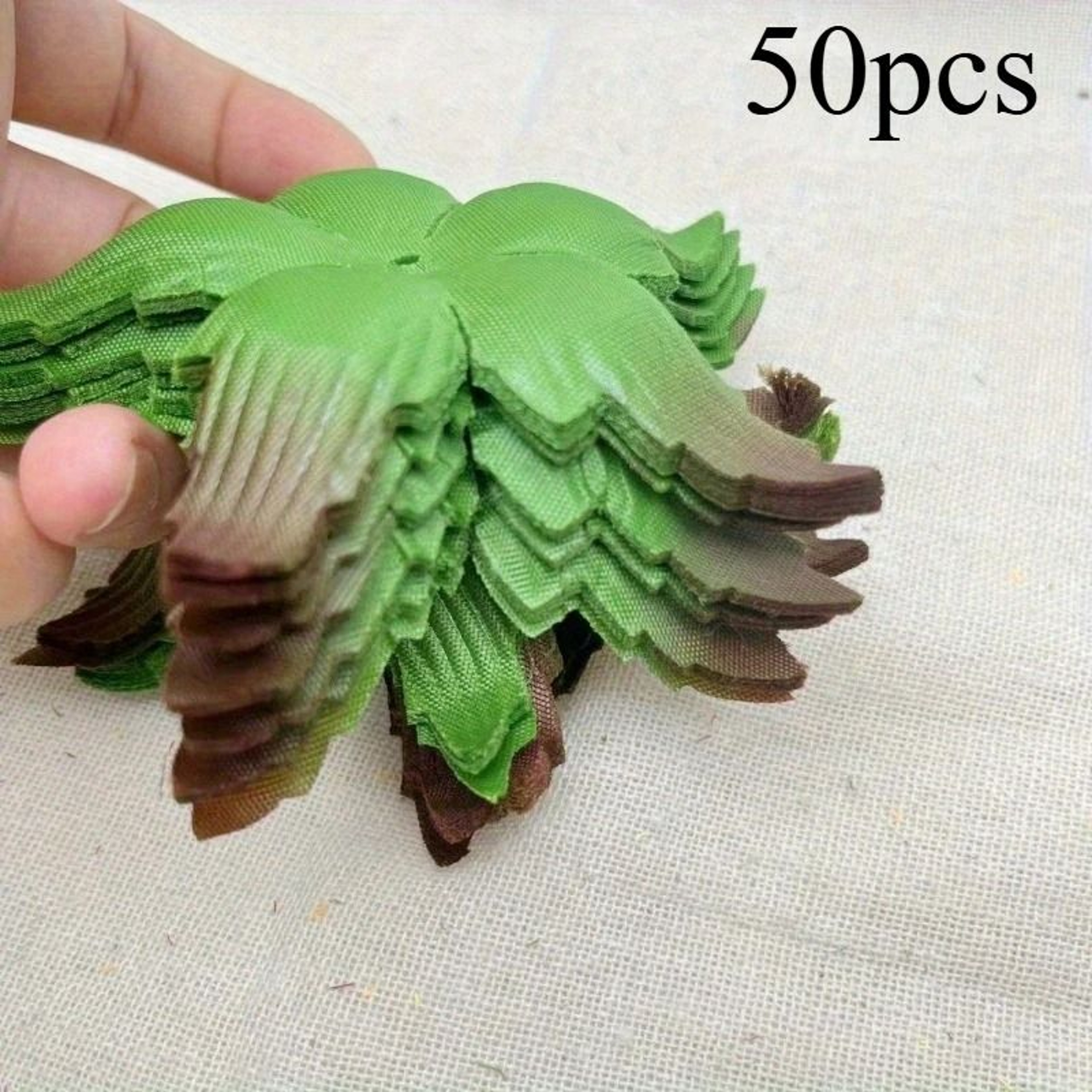 Realistic Simulation Rose Leaf Separators  50100pcs DIY Rose Bouquet Accessories 7