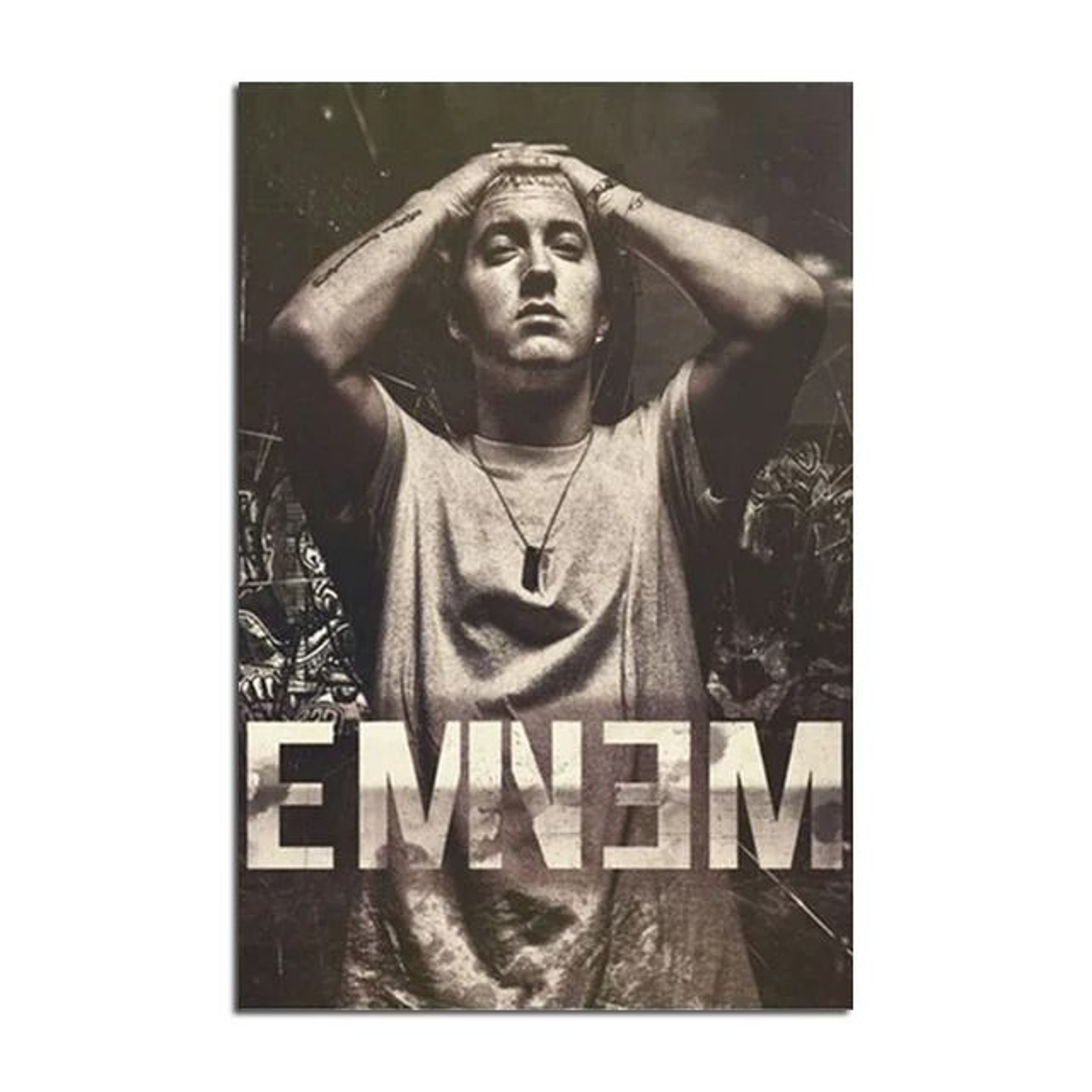 Eminem Super Rapper Legend Poster  Slim Shady Rap Icon Canvas Painting For Home Decor 17