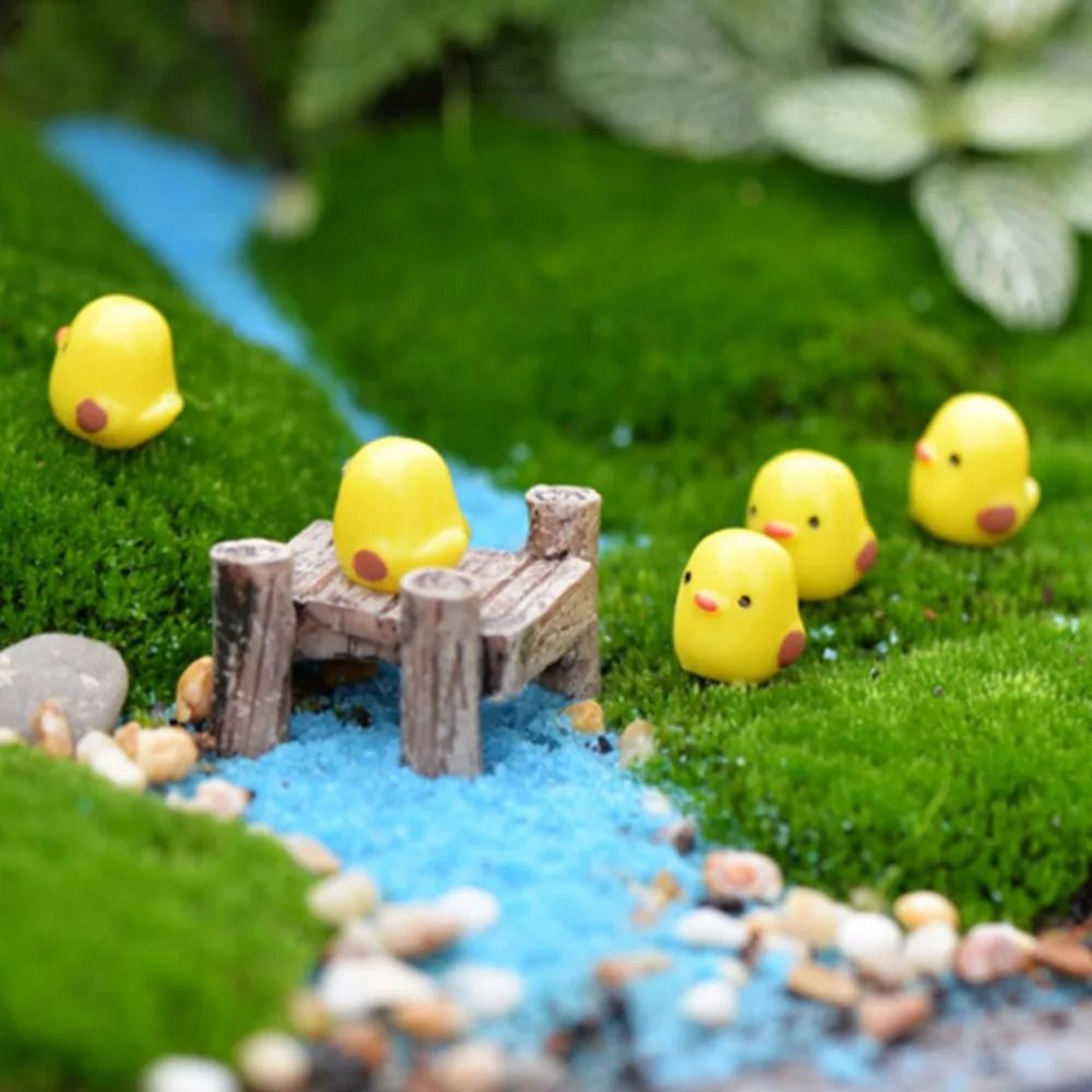 Mini Cute Animal Figurines  1 12 Scale Fairy Garden Miniatures  Bonsai Crafts 16