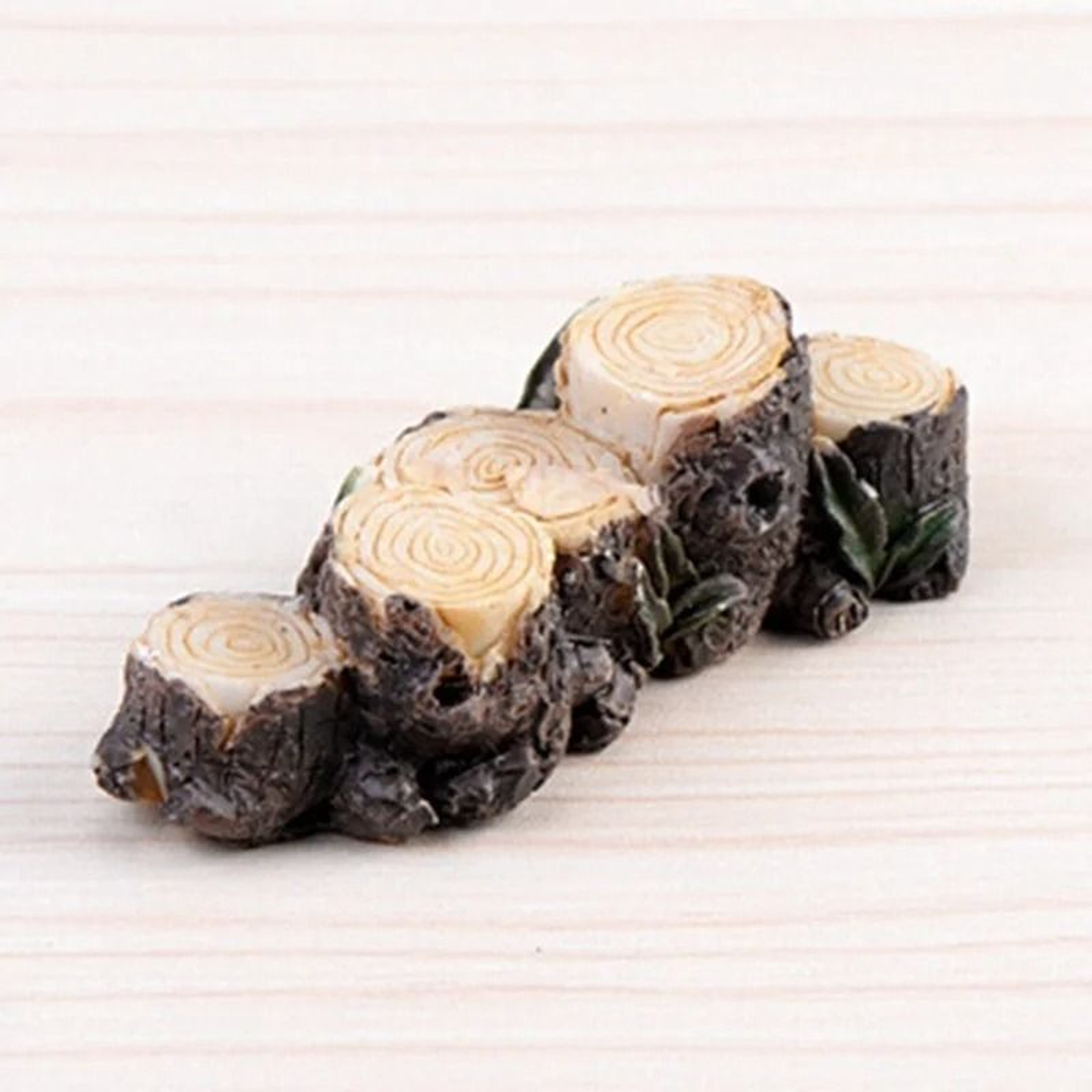 Miniature Tree Stump Bridge  Resin Fairy Garden  Micro Landscape Ornament 5