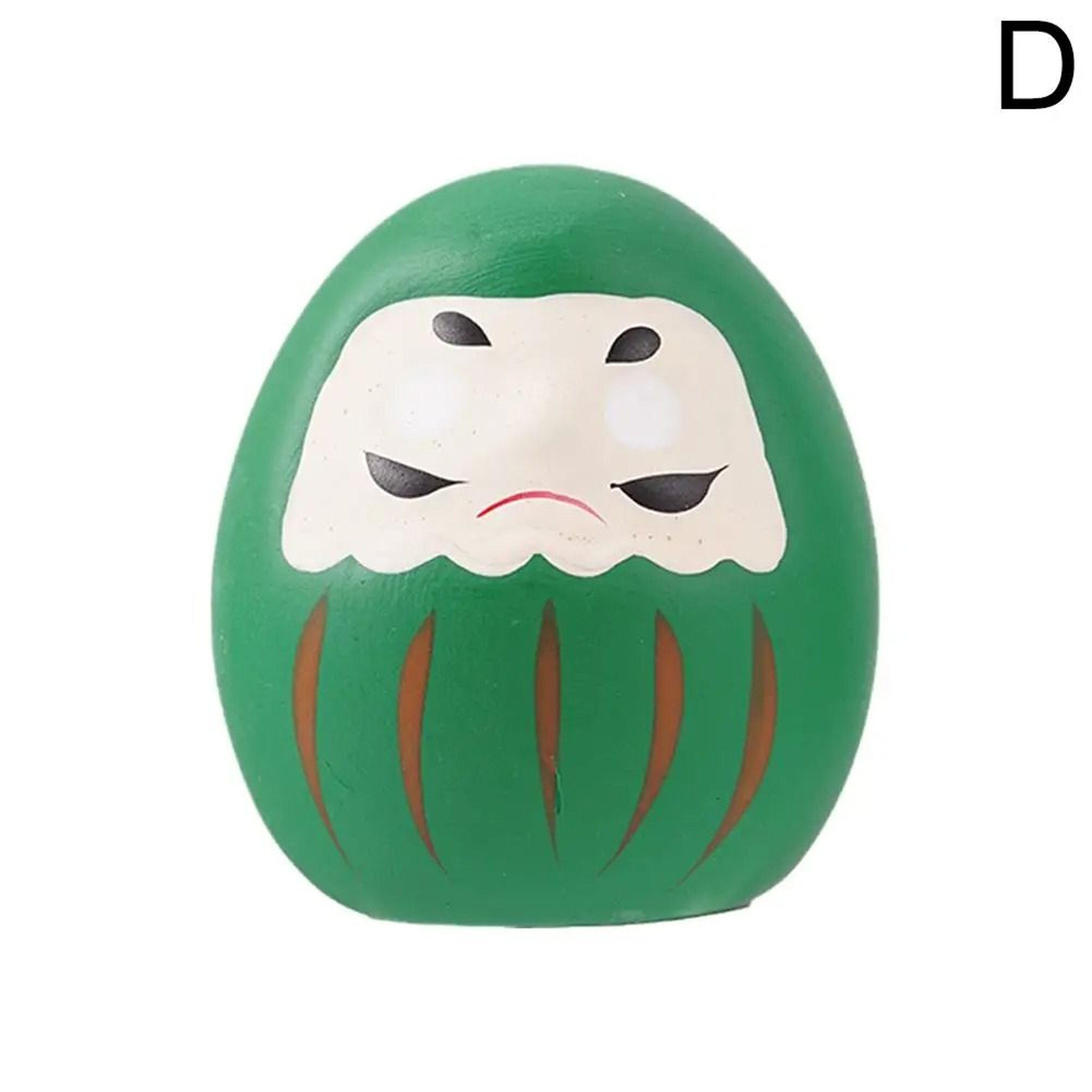 Miniature Japanese Ceramic Daruma  Lucky Fortune Charm  Zen Home Ornament 9
