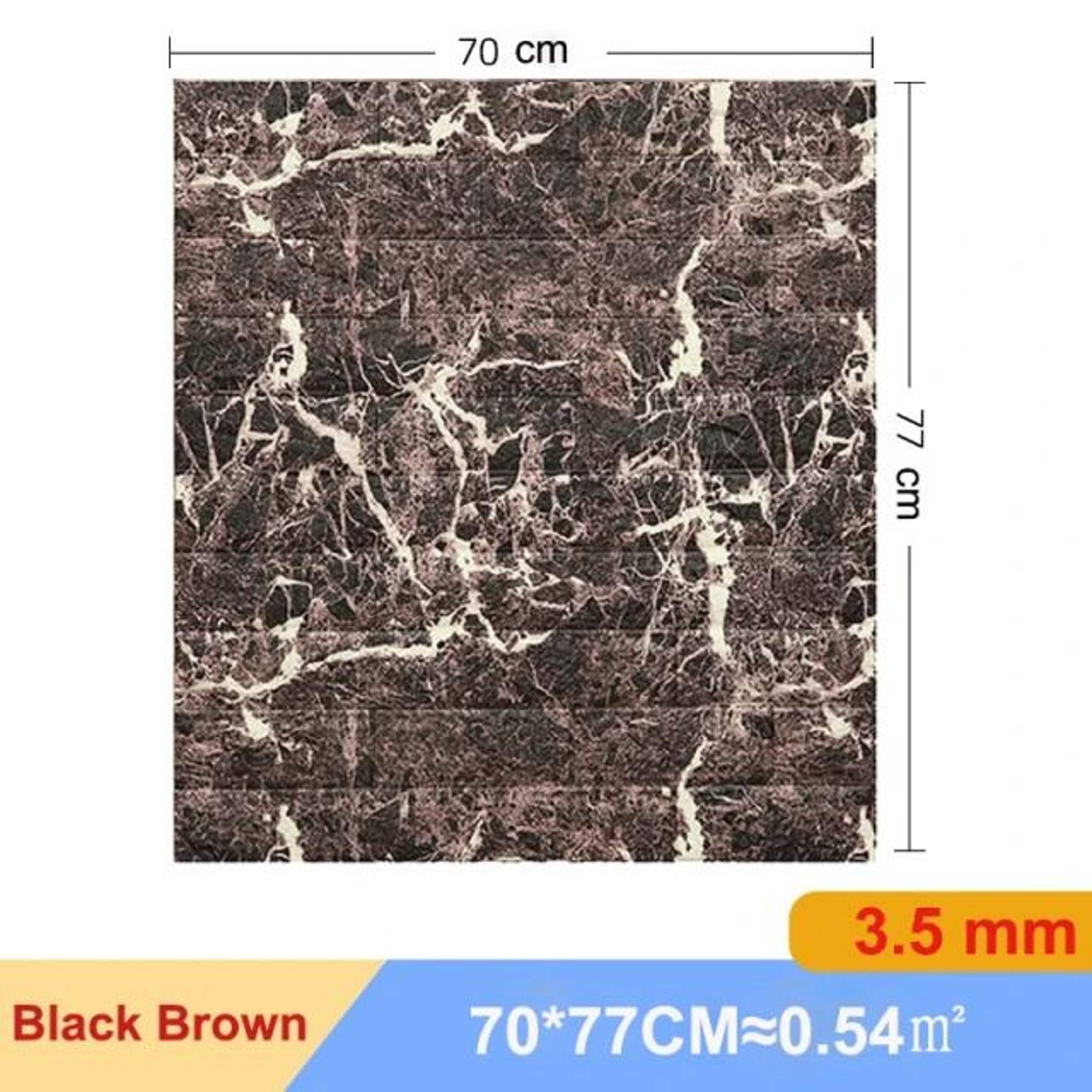 Premium 10Piece 3D Brick Wall Panel Set  SelfAdhesive KidSafe DIY Wallpaper 23