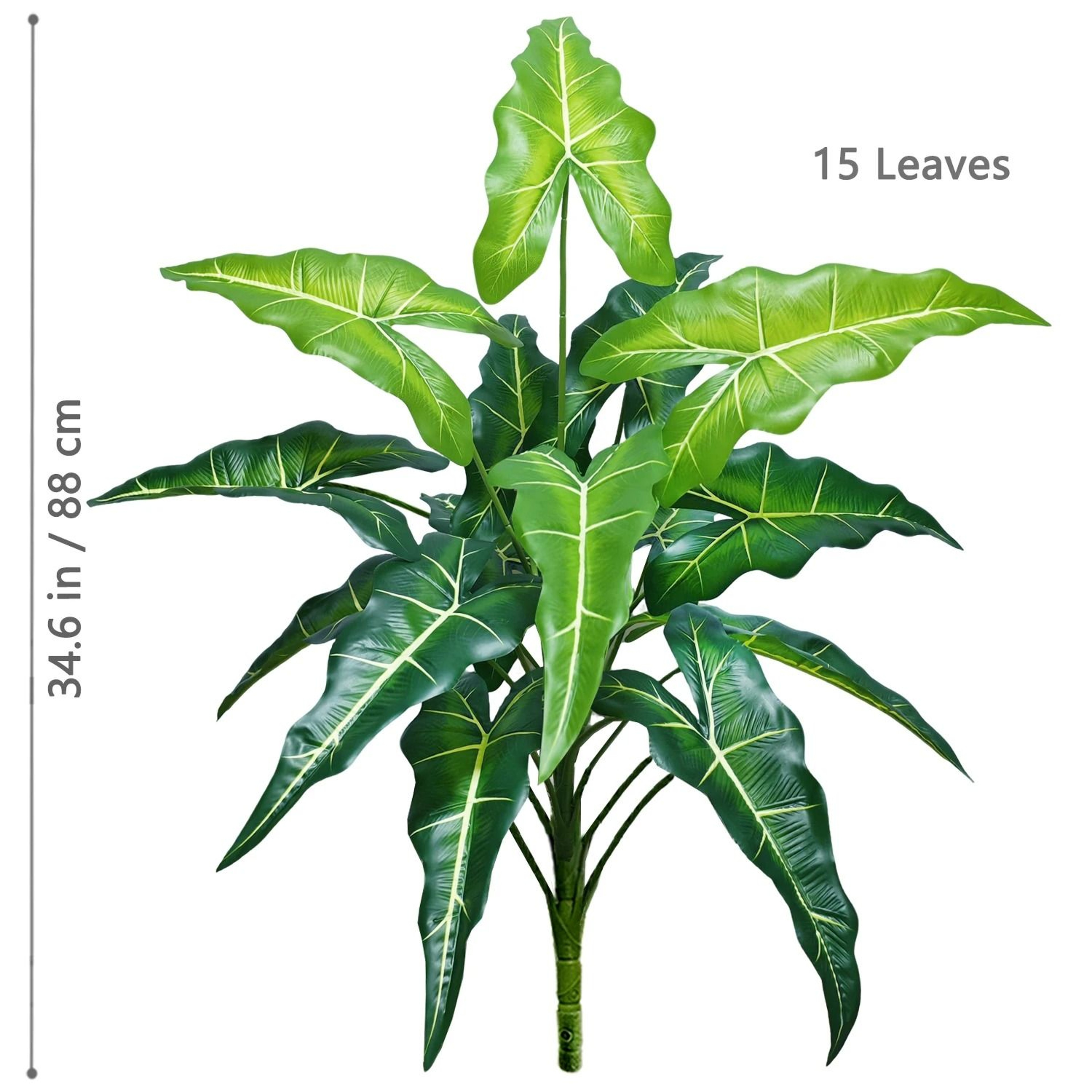 Giant Artificial Calla Lily  Tropical Foliage  Large Floor Plant For Modern Home  Office Decor 25
