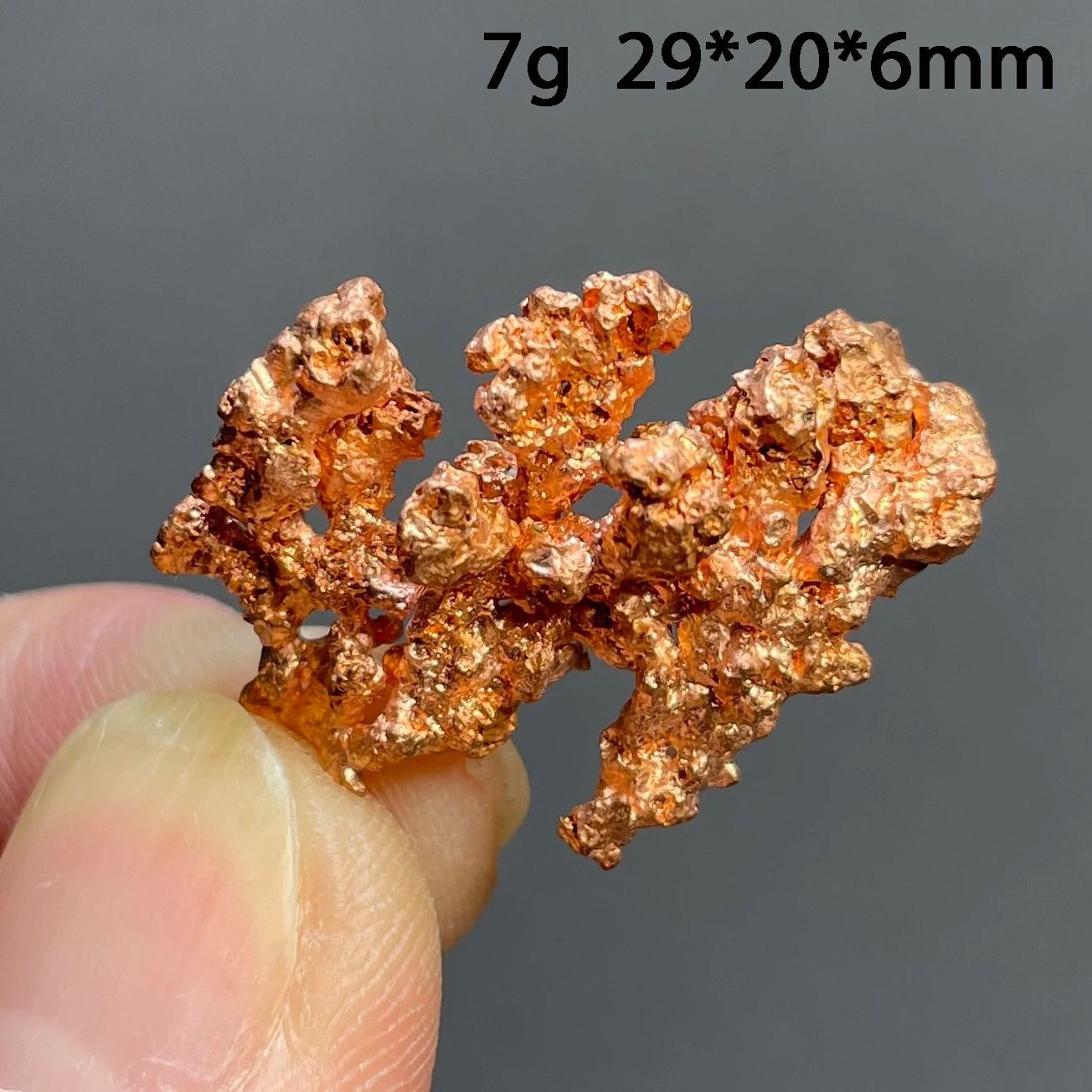 Natural Native Copper Cluster  Raw Mineral Specimen Quartz Rock  Metallic Healing Stone For Executi 7