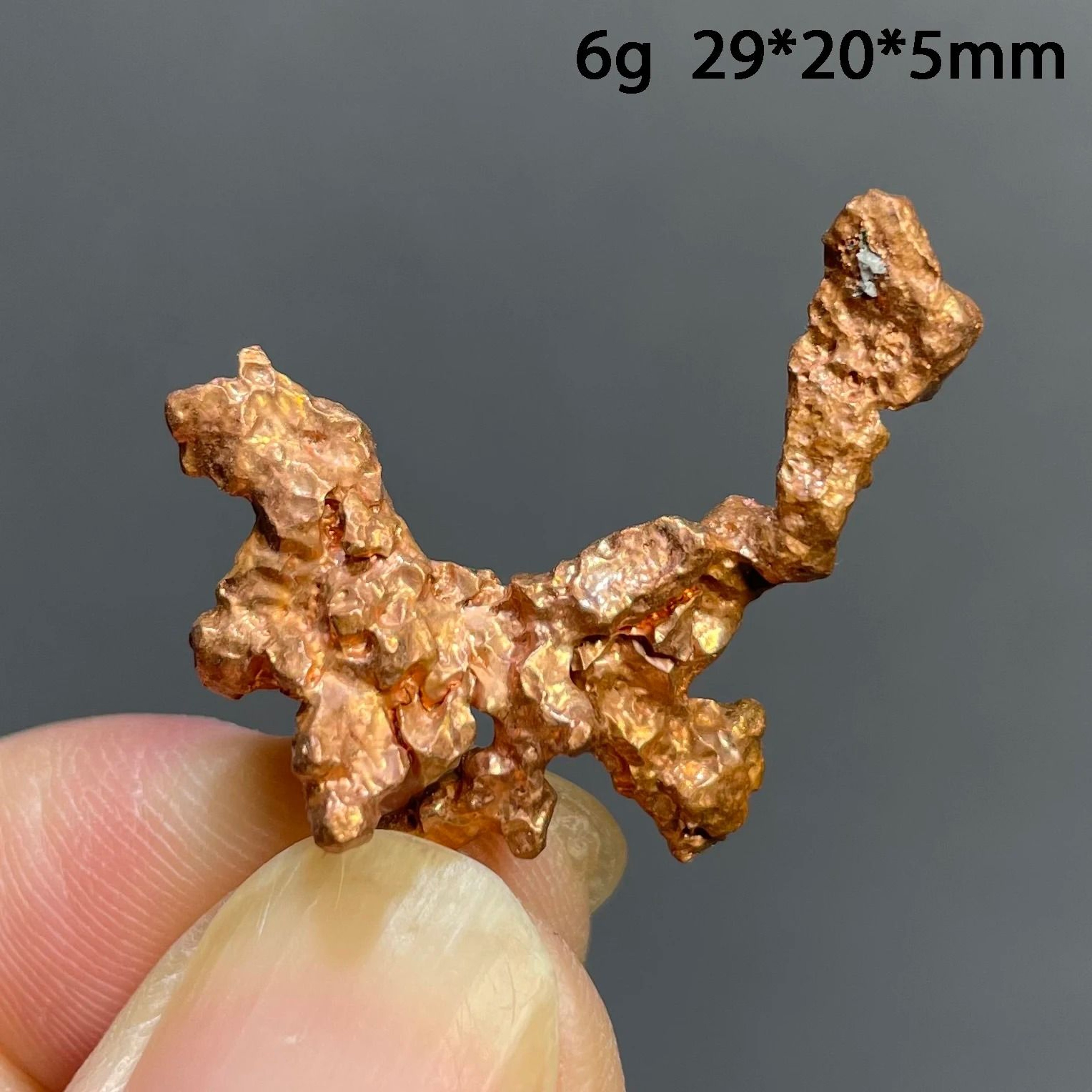 Natural Native Copper Cluster  Raw Mineral Specimen Quartz Rock  Metallic Healing Stone For Executi 11