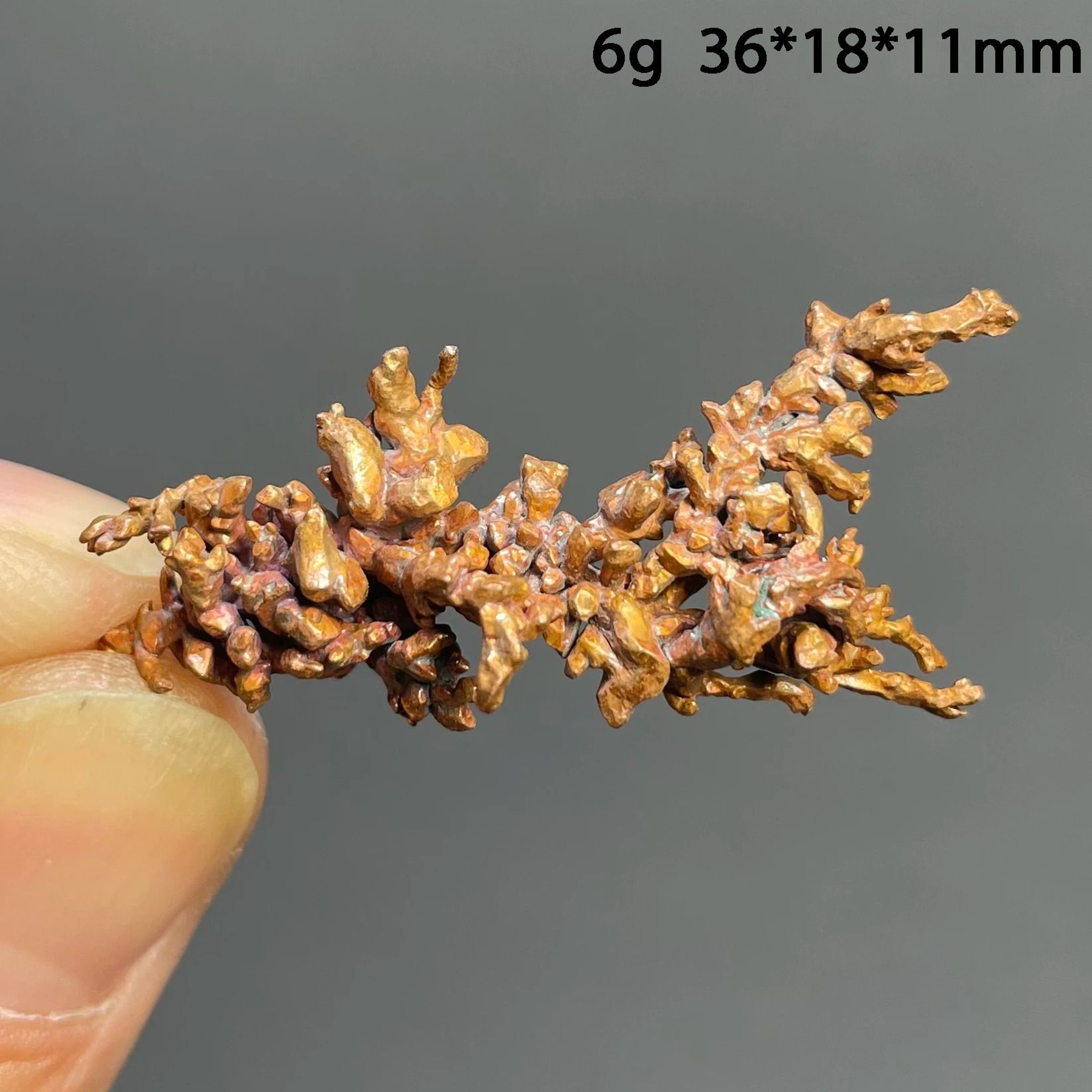 Natural Native Copper Cluster  Raw Mineral Specimen Quartz Rock  Metallic Healing Stone For Executi 13