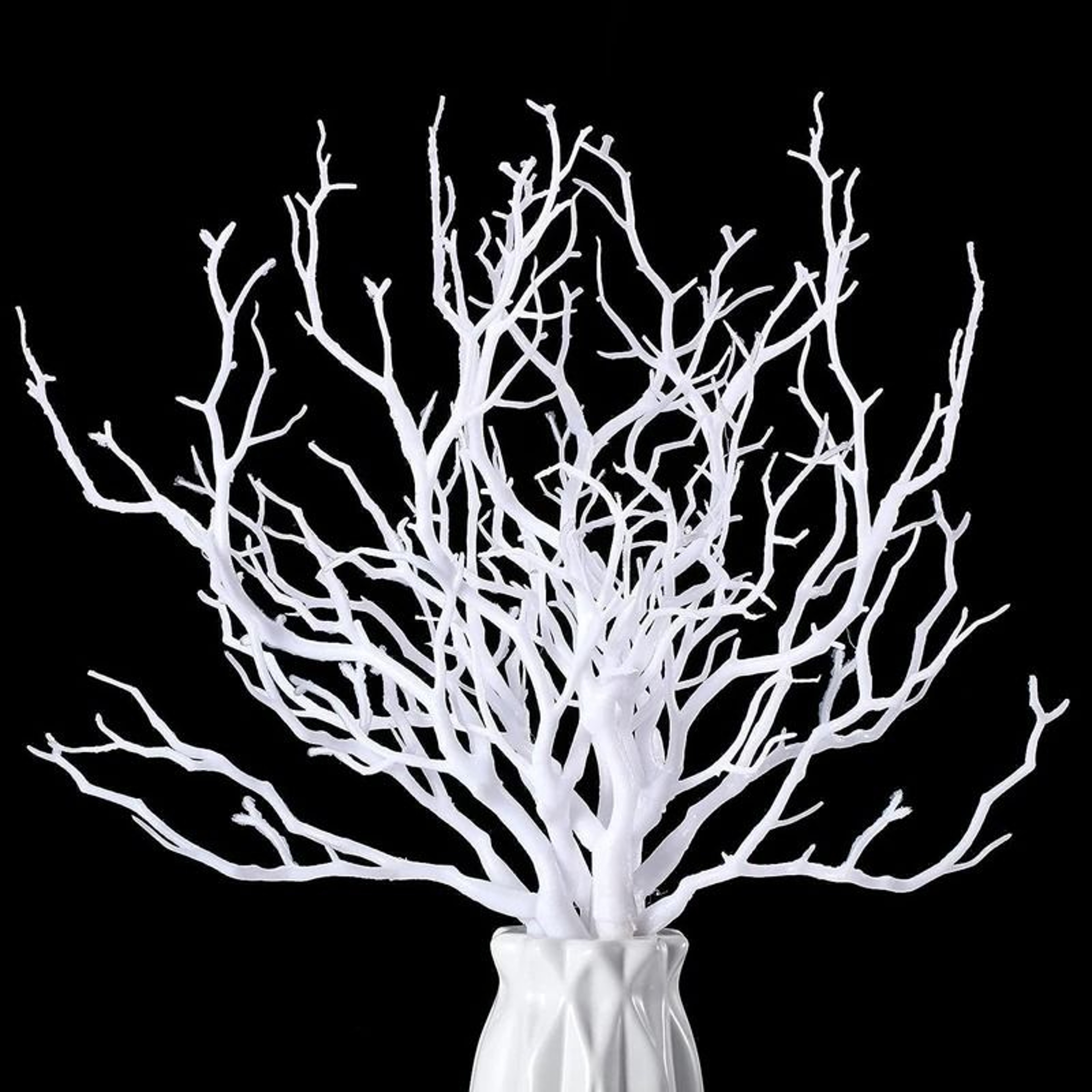 Artificial Antler Tree Branches  Decorative Winter Twig Plants  Modern Christmas  Wedding Table Dec 0
