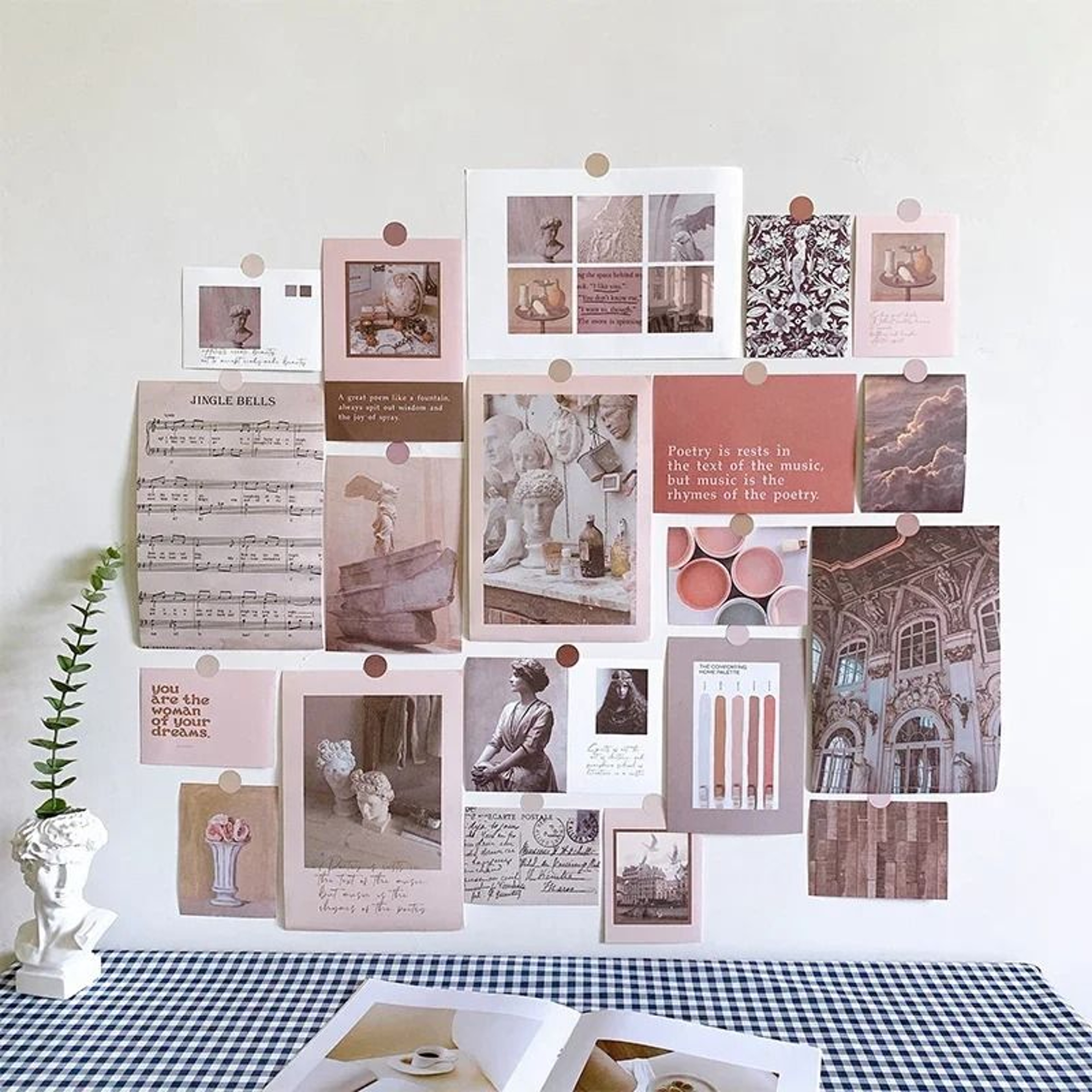 Nordic Retro Art Postcard Set  Minimalist Wall Decor Photo Cards  Professional Aesthetic Photograph 12