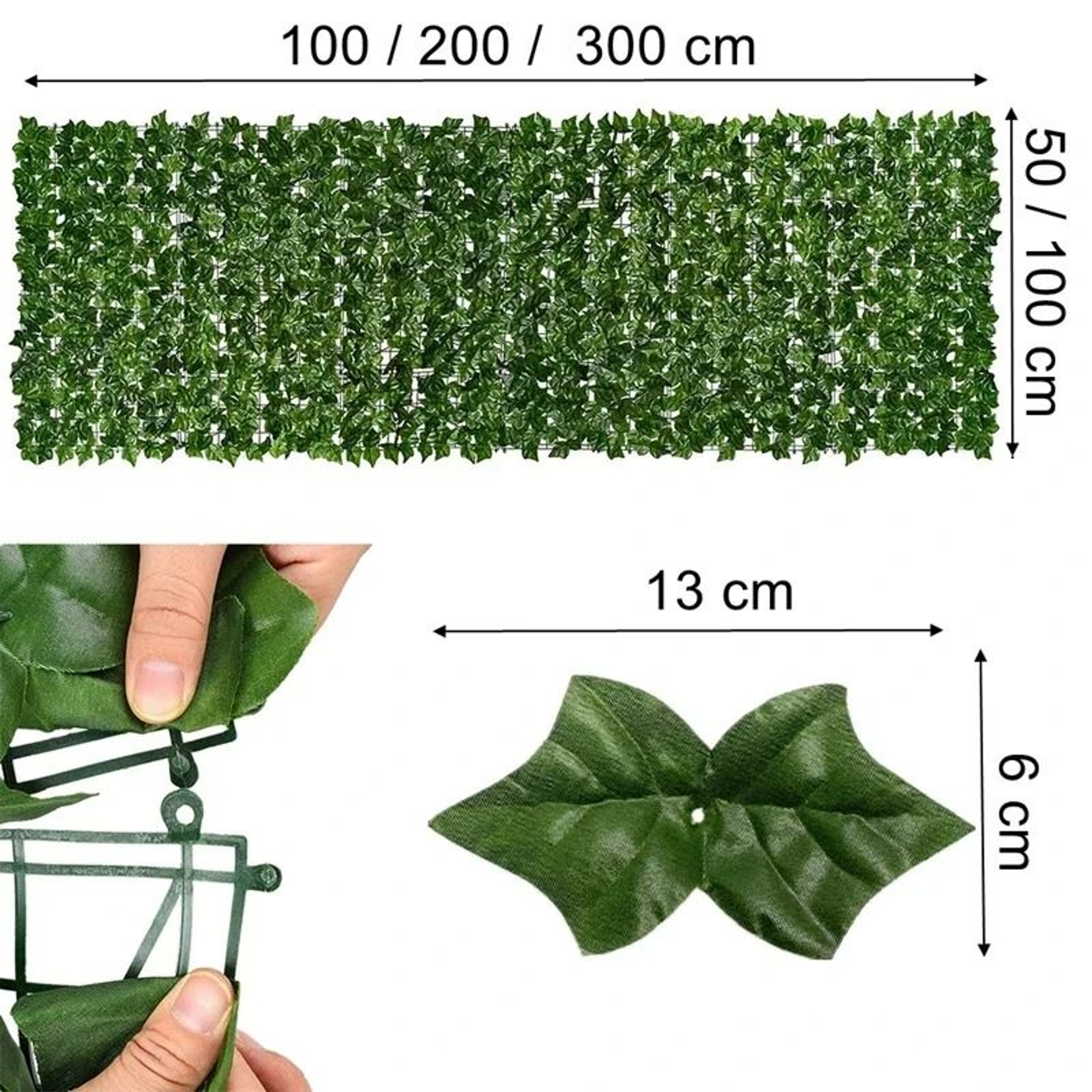 Artificial Evergreen Privacy Fence  Professional Ivy Hedge Screen  Executive Outdoor  Balcony Botan 3