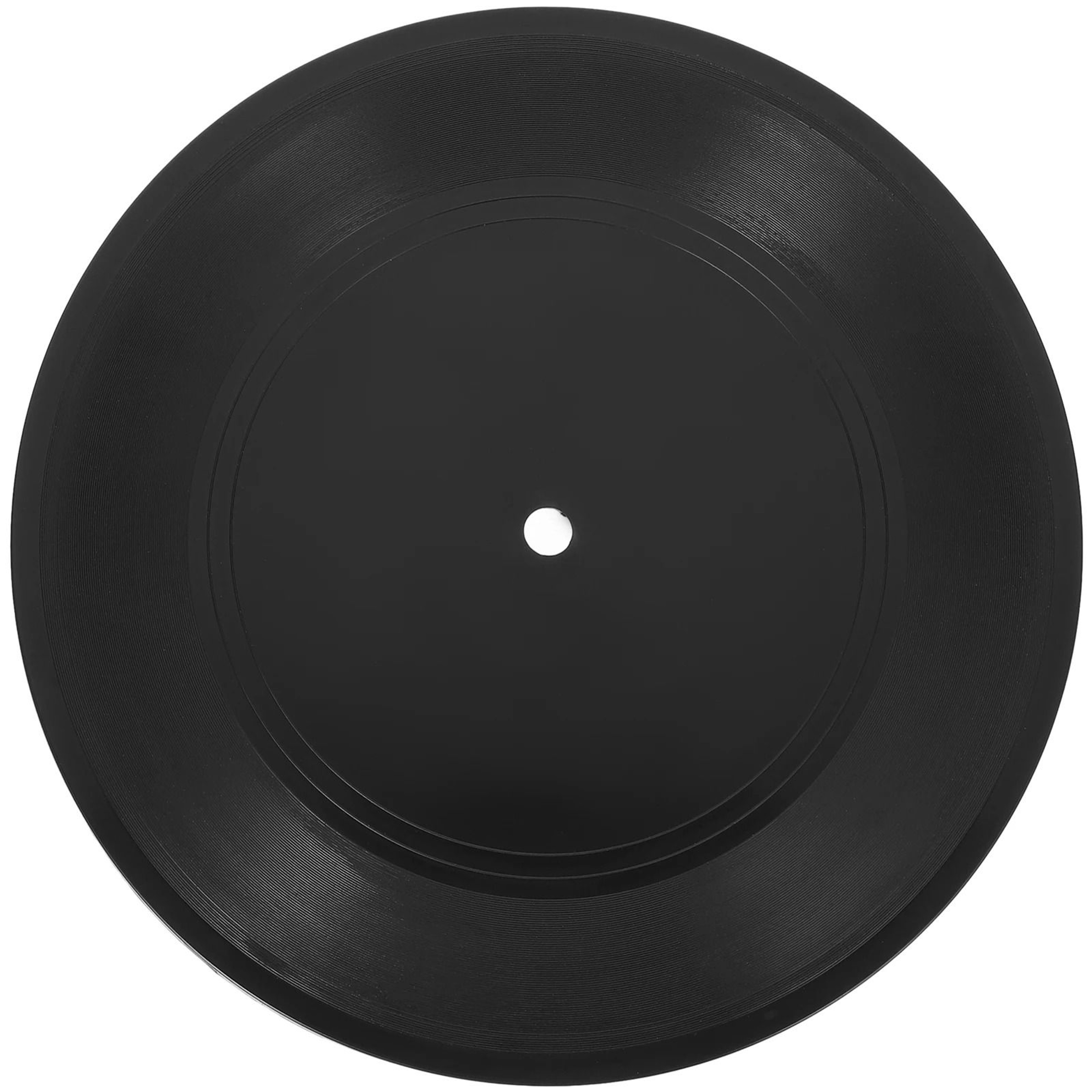 Simulated Vinyl Disc Wall Art  Professional Grooved Record Ornament  Executive Music Lounge  Studio 0