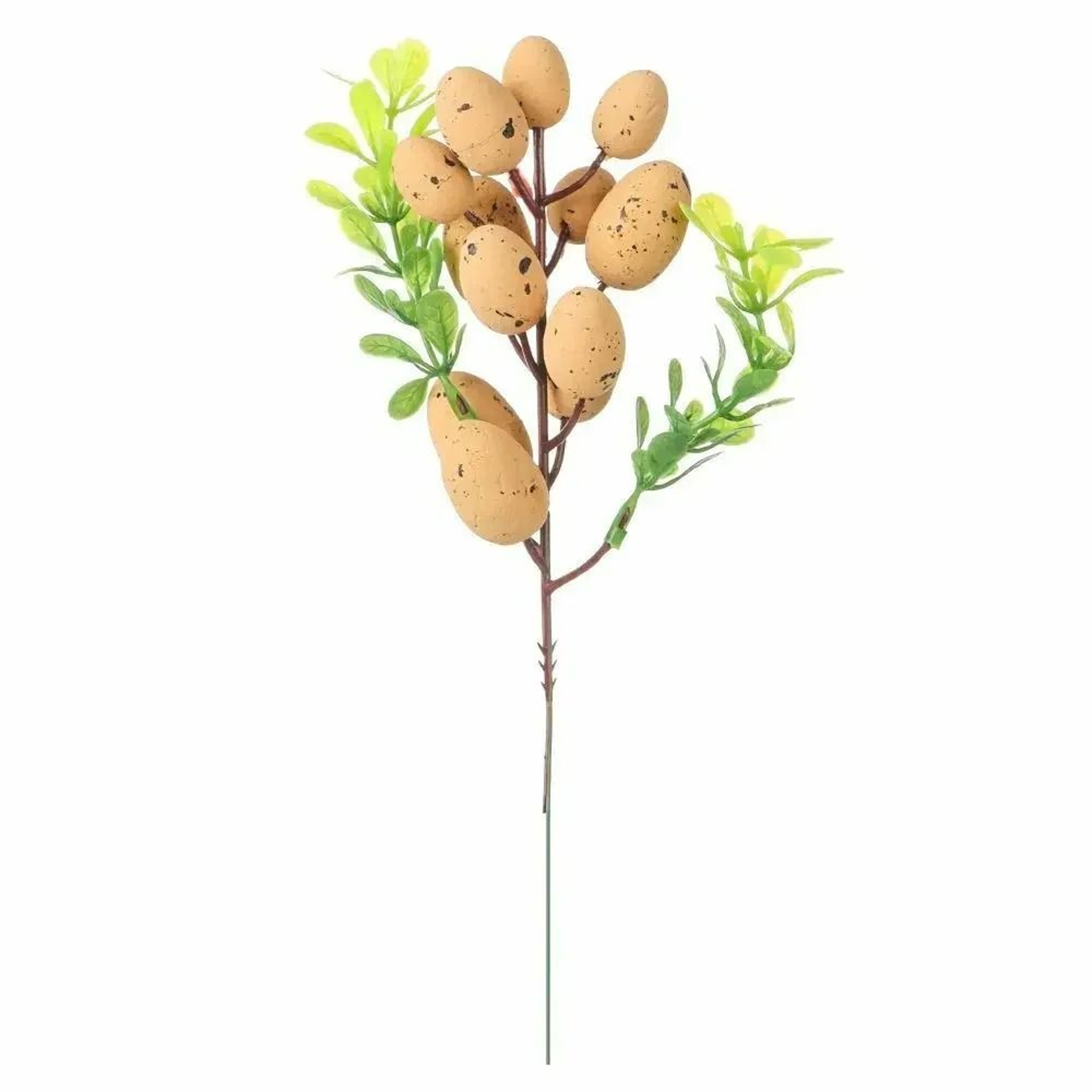 Artisan Easter Egg Botanical Stem  Speckled Pastel Floral Branch  Executive Seasonal  Studio Sanctu 12