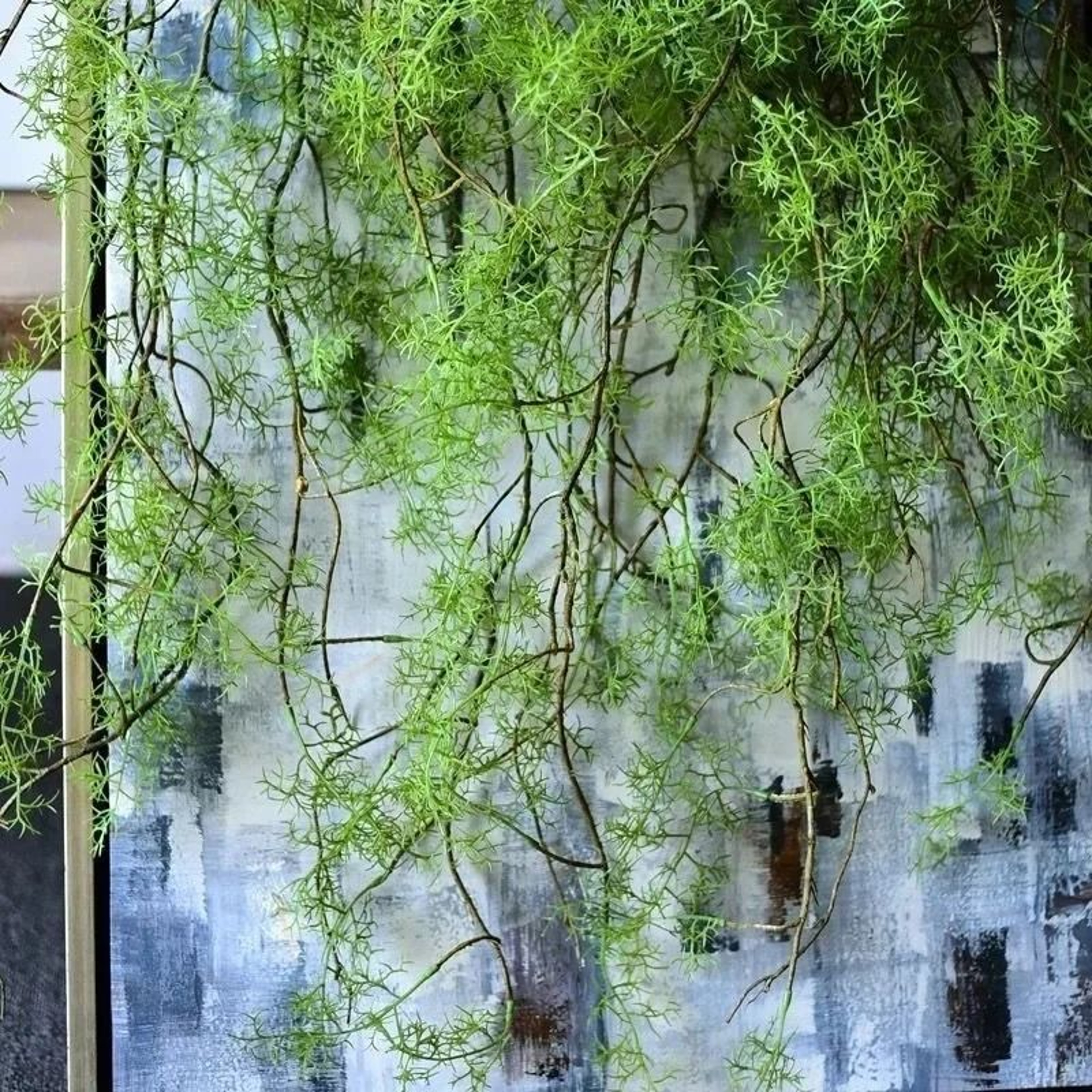 Botanical Asparagine Cascade  13M HighDensity Hanging Vine  Executive Lobby  Studio Sanctuary Decor 0