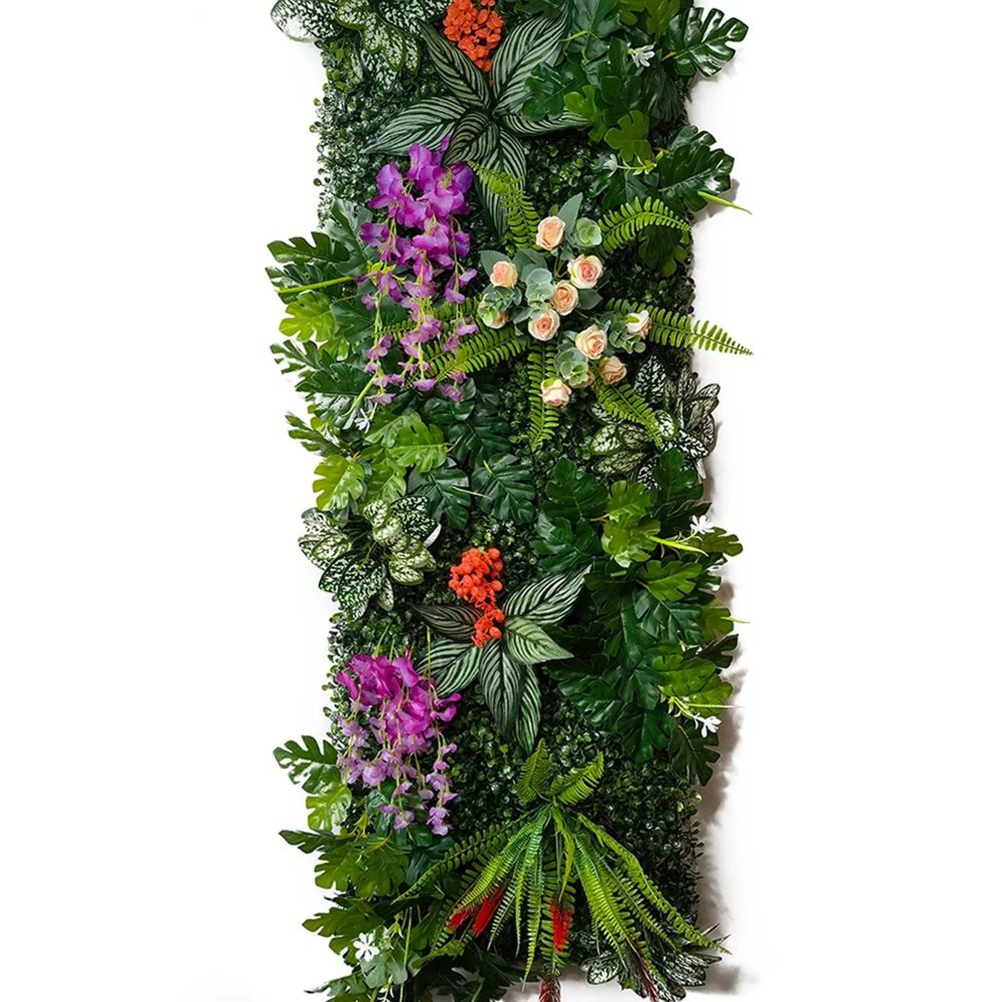 Botanical Meadow Wall Panel  157 X 472 Artificial Grass Lawn  Executive Studio  Wedding Sanctuary D 19
