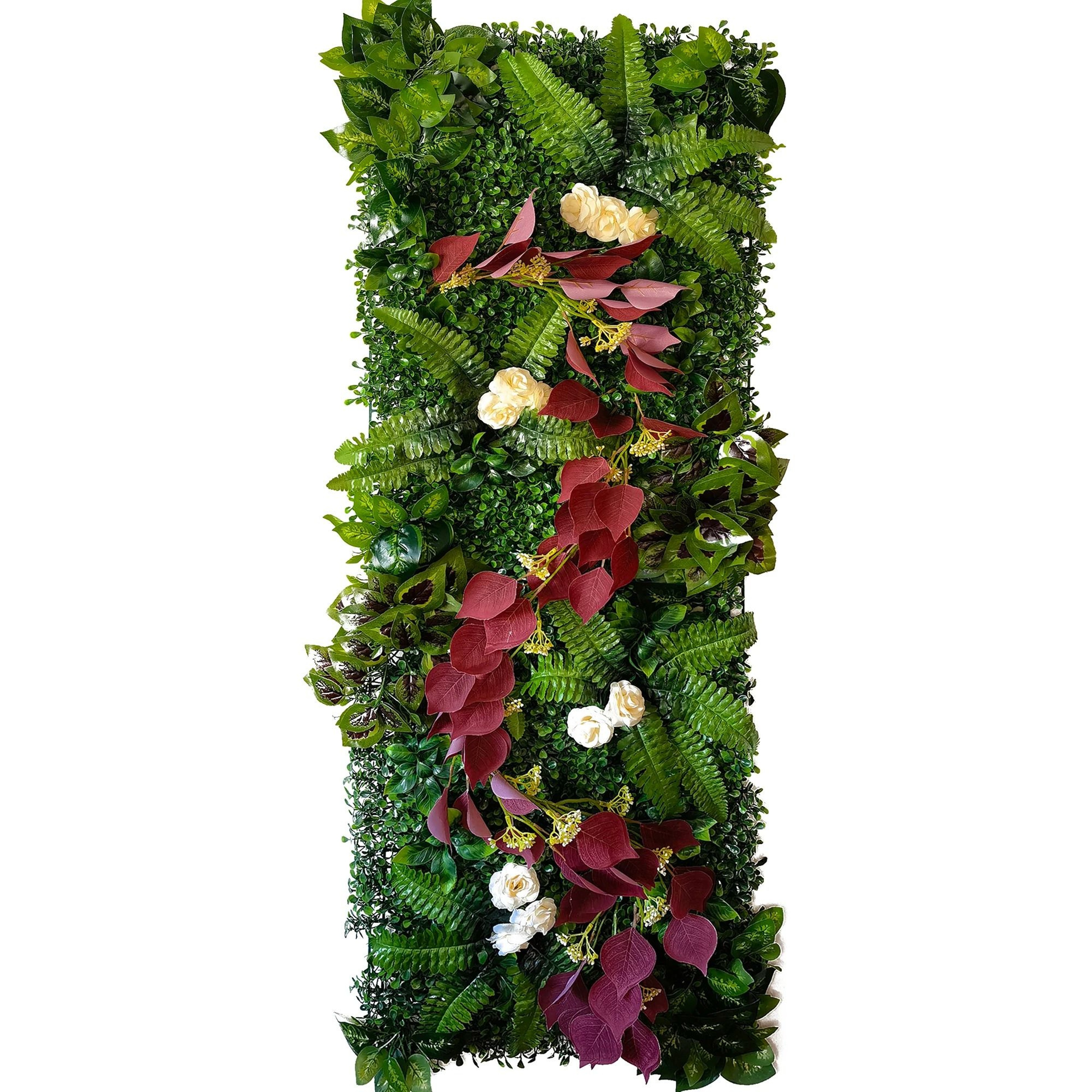 Verdant Monolith Panel  Large Artificial Moss  Grass Turf  Executive Event  Modern Vertical Sanctua 9