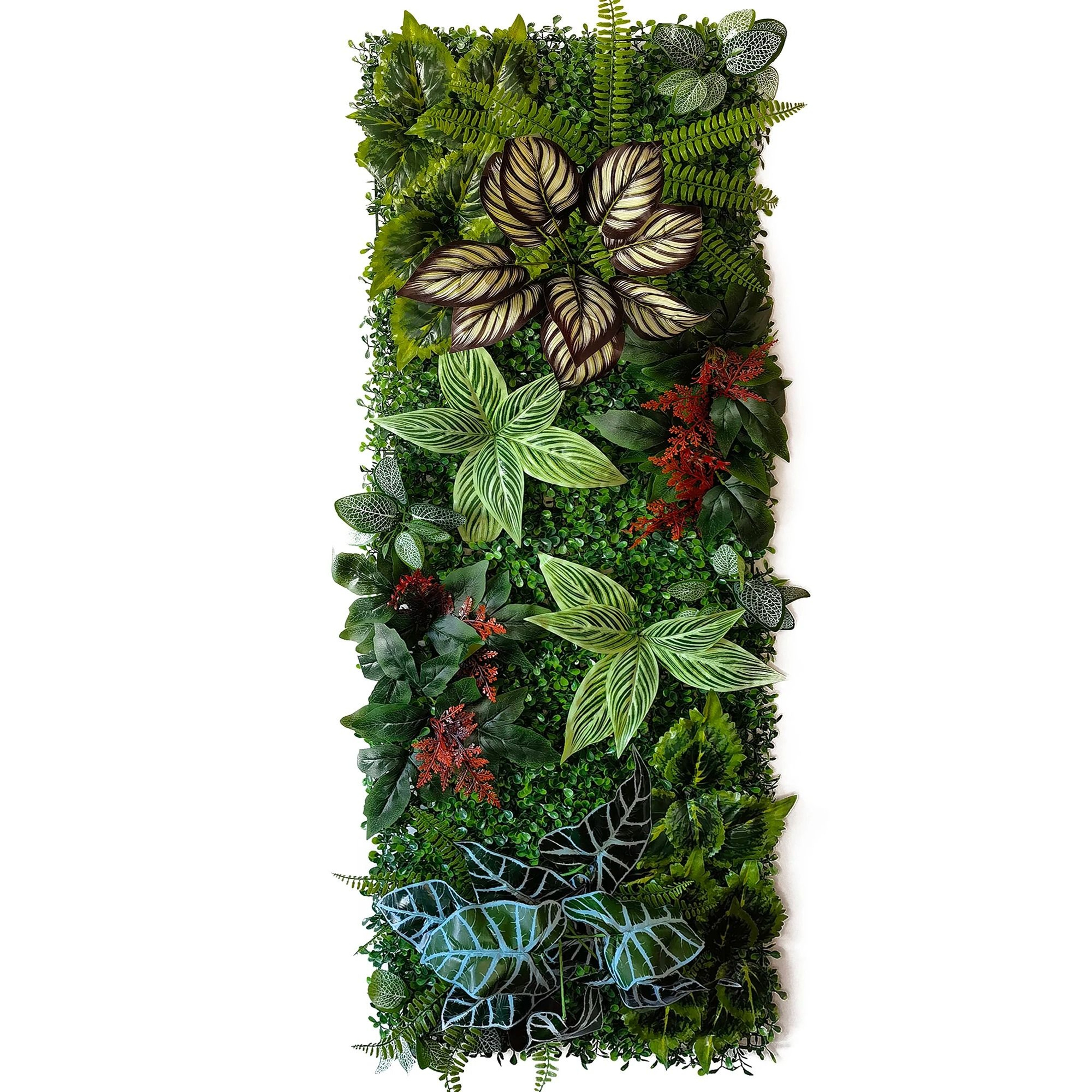 Verdant Monolith Panel  Large Artificial Moss  Grass Turf  Executive Event  Modern Vertical Sanctua 5