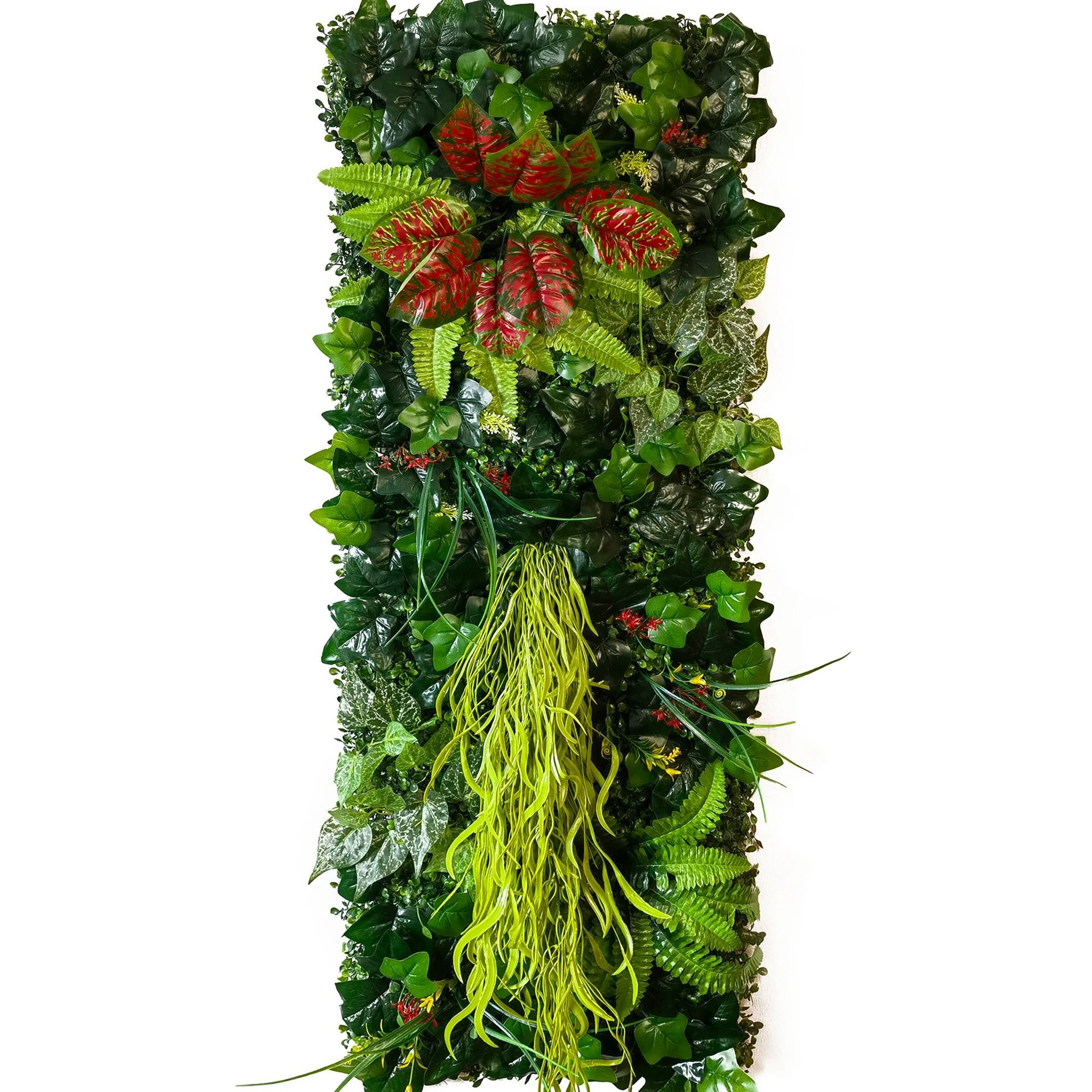 Verdant Monolith Panel  Large Artificial Moss  Grass Turf  Executive Event  Modern Vertical Sanctua 17