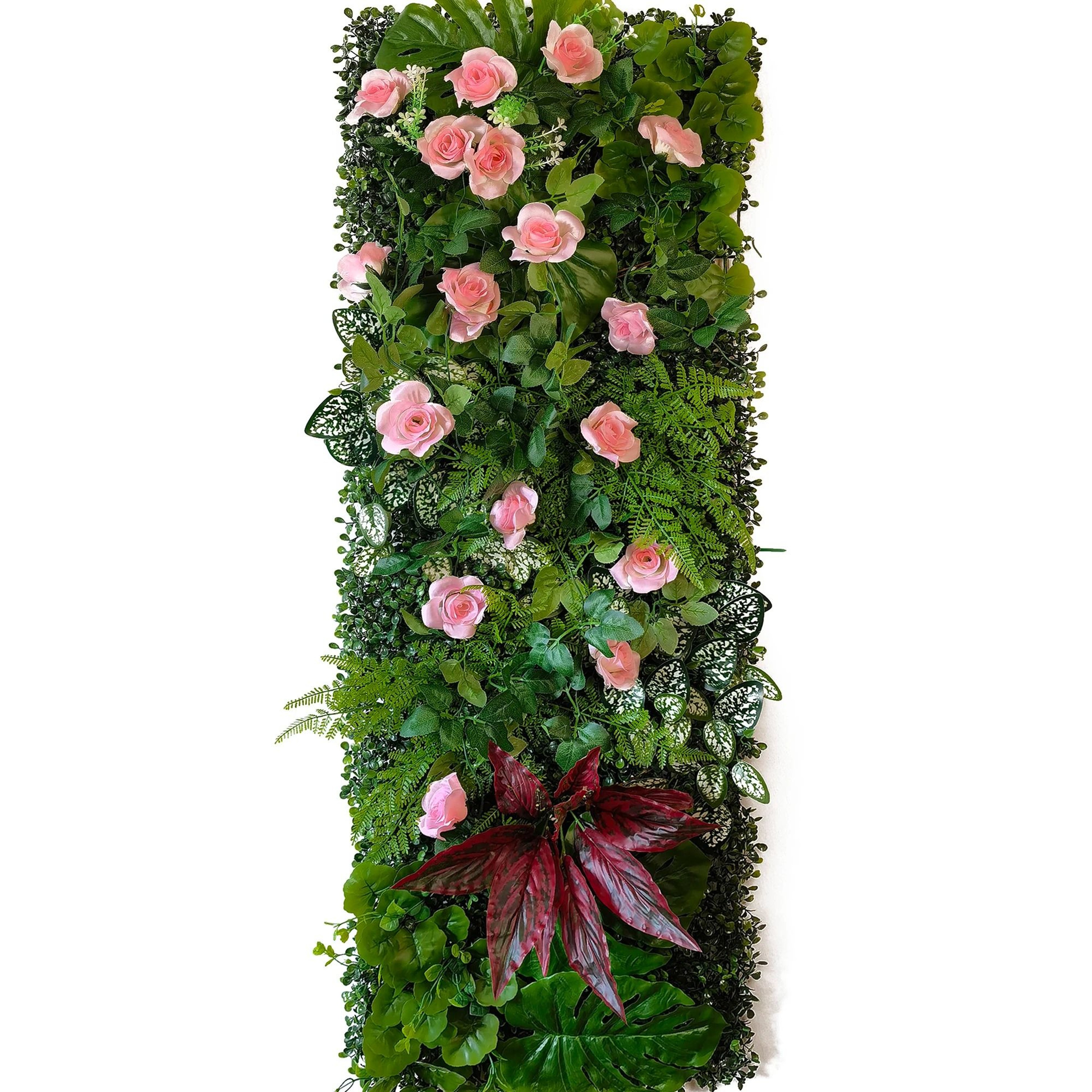 Verdant Monolith Panel  Large Artificial Moss  Grass Turf  Executive Event  Modern Vertical Sanctua 28